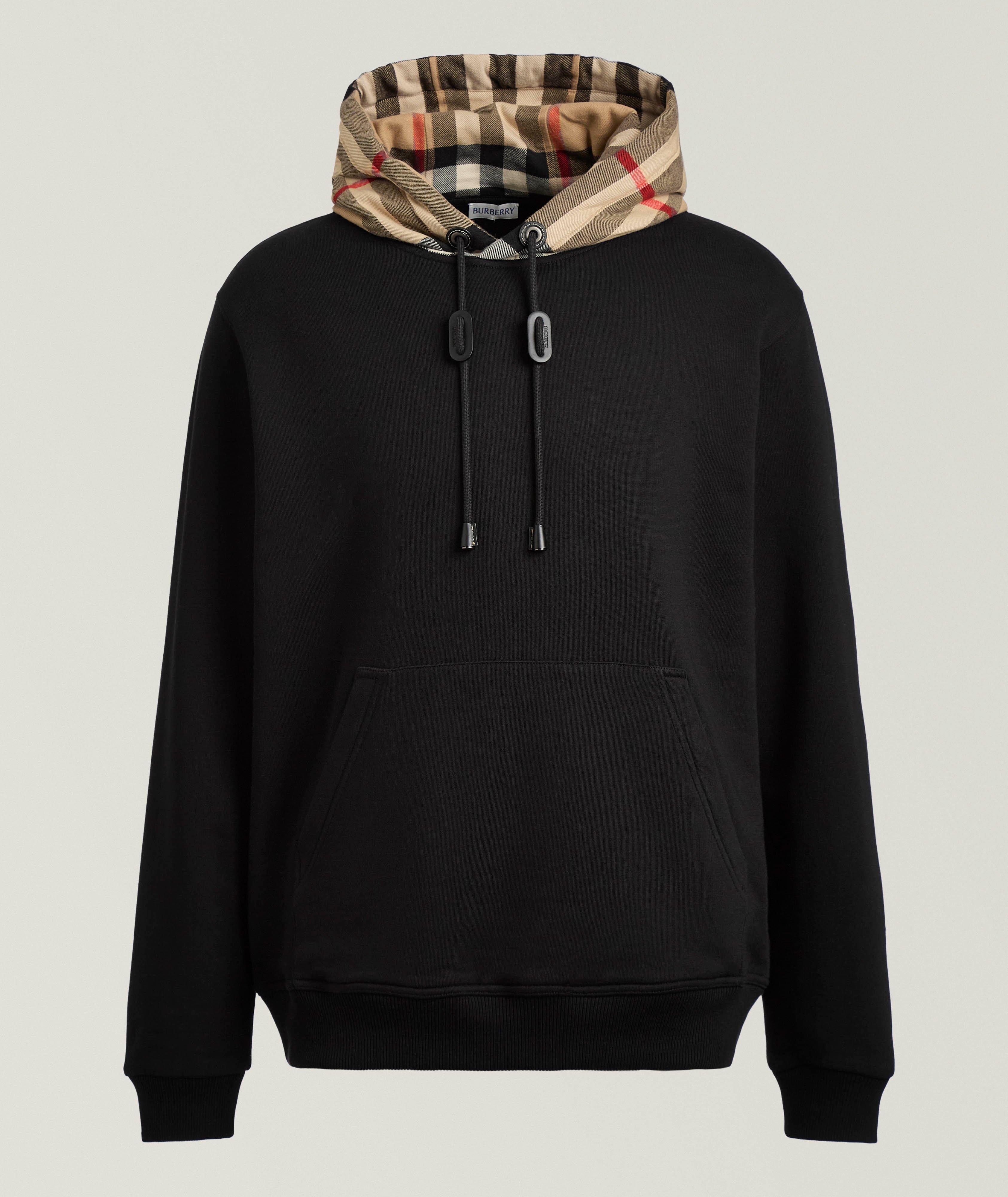 Samuel Checked Hooded Sweatshirt  image 0