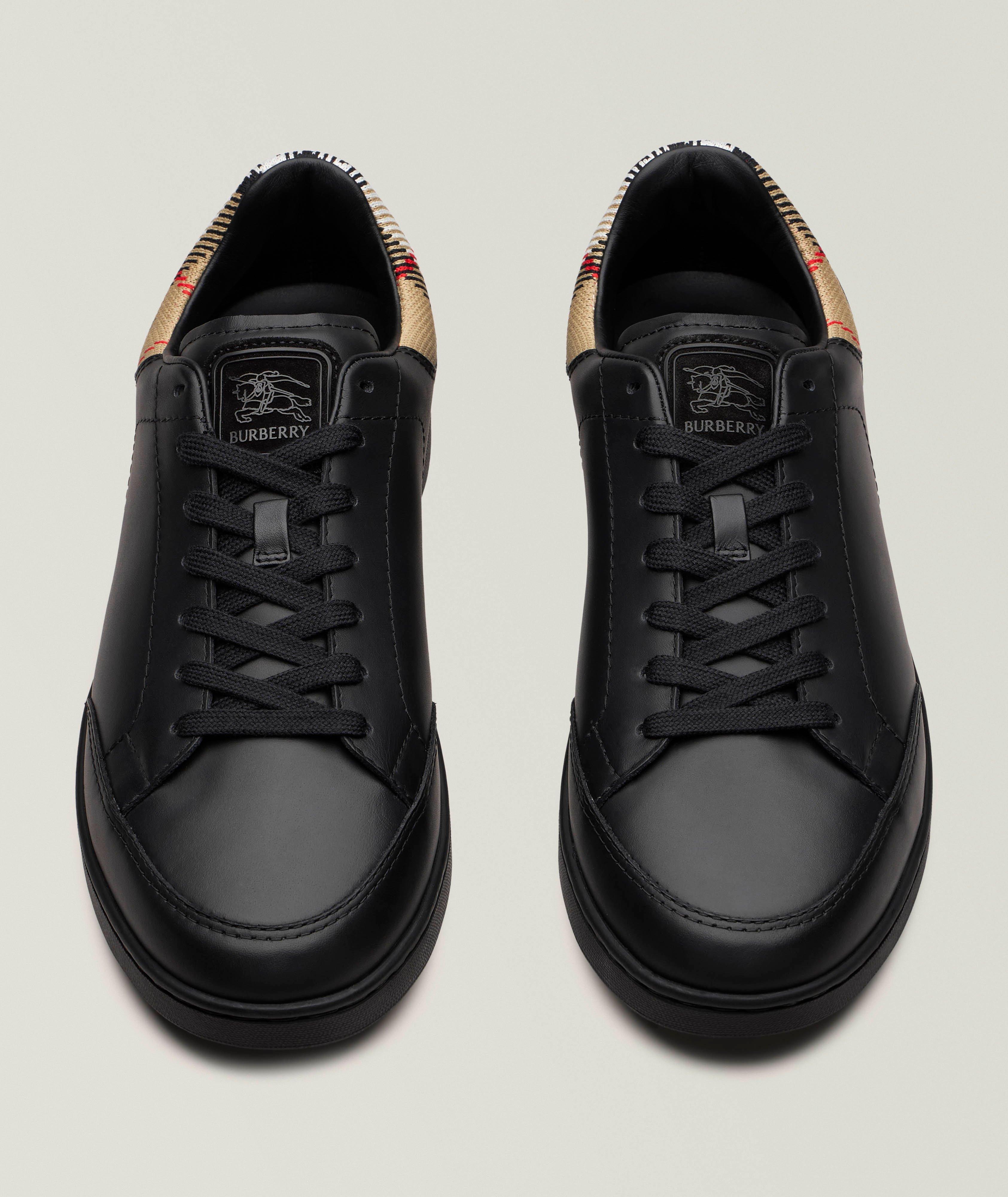 Check Leather Set Sneakers image 1