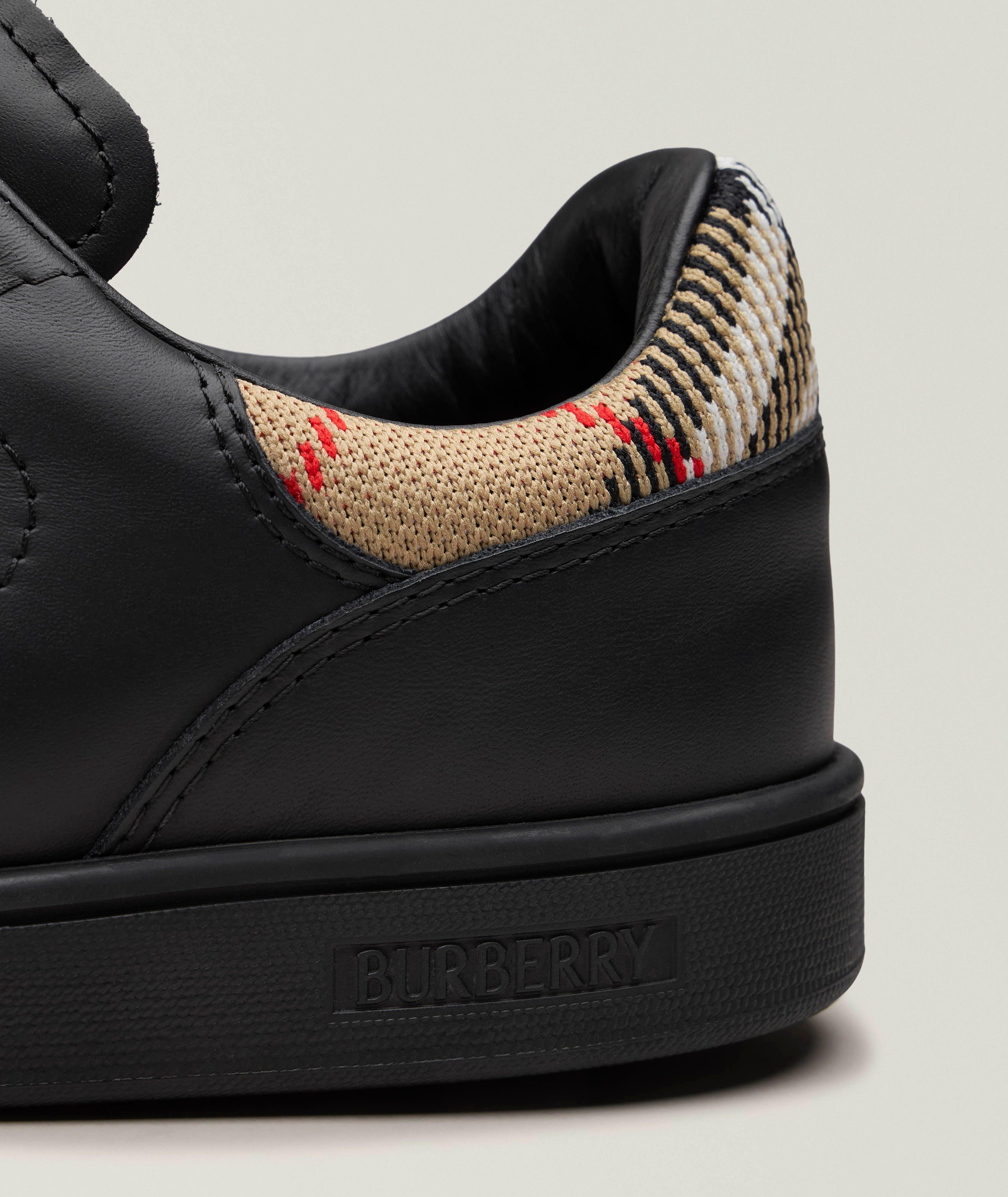 Check Leather Set Sneakers image 2