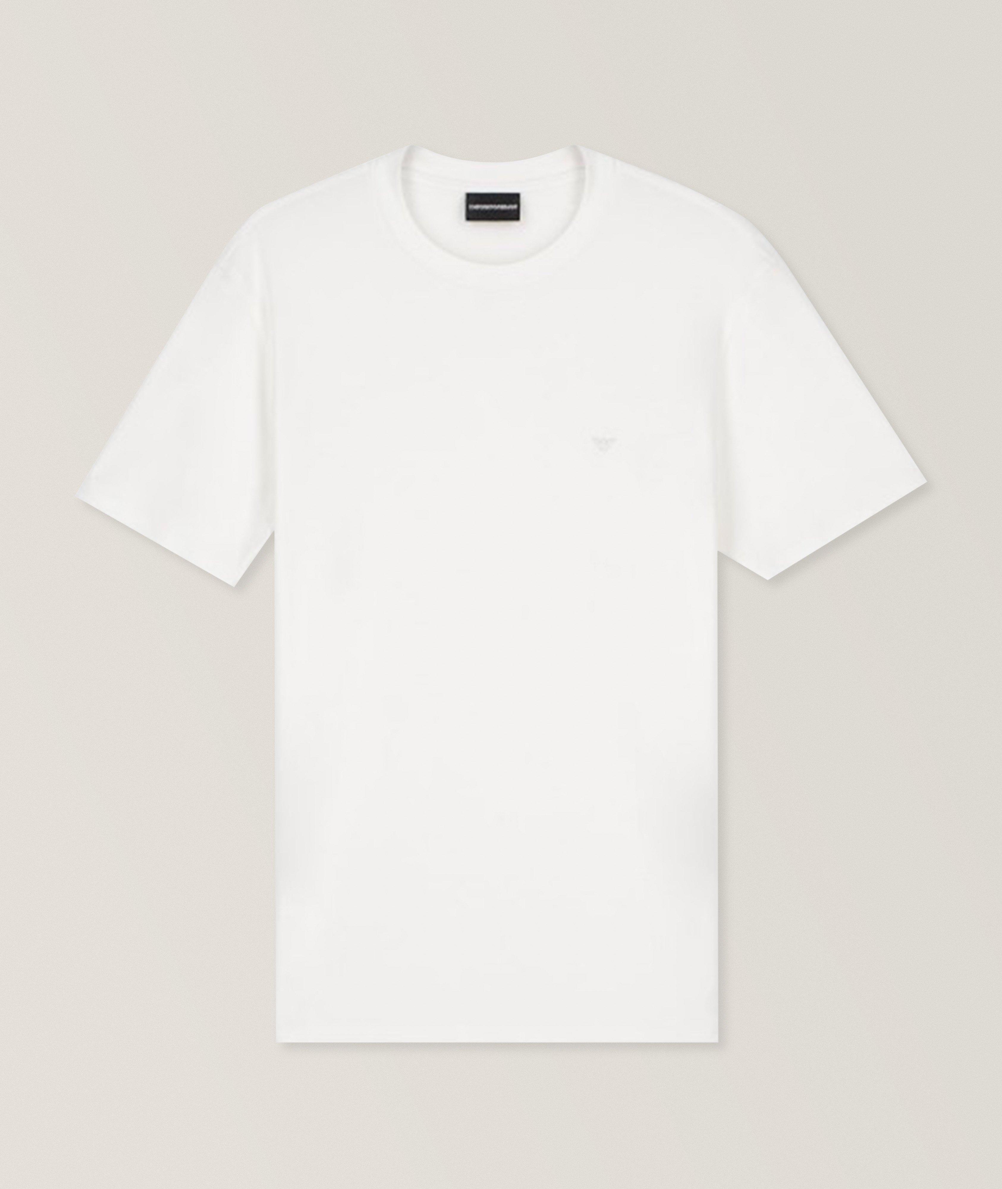 Emporio Armani T-shirt jersey modal capsule emblématique