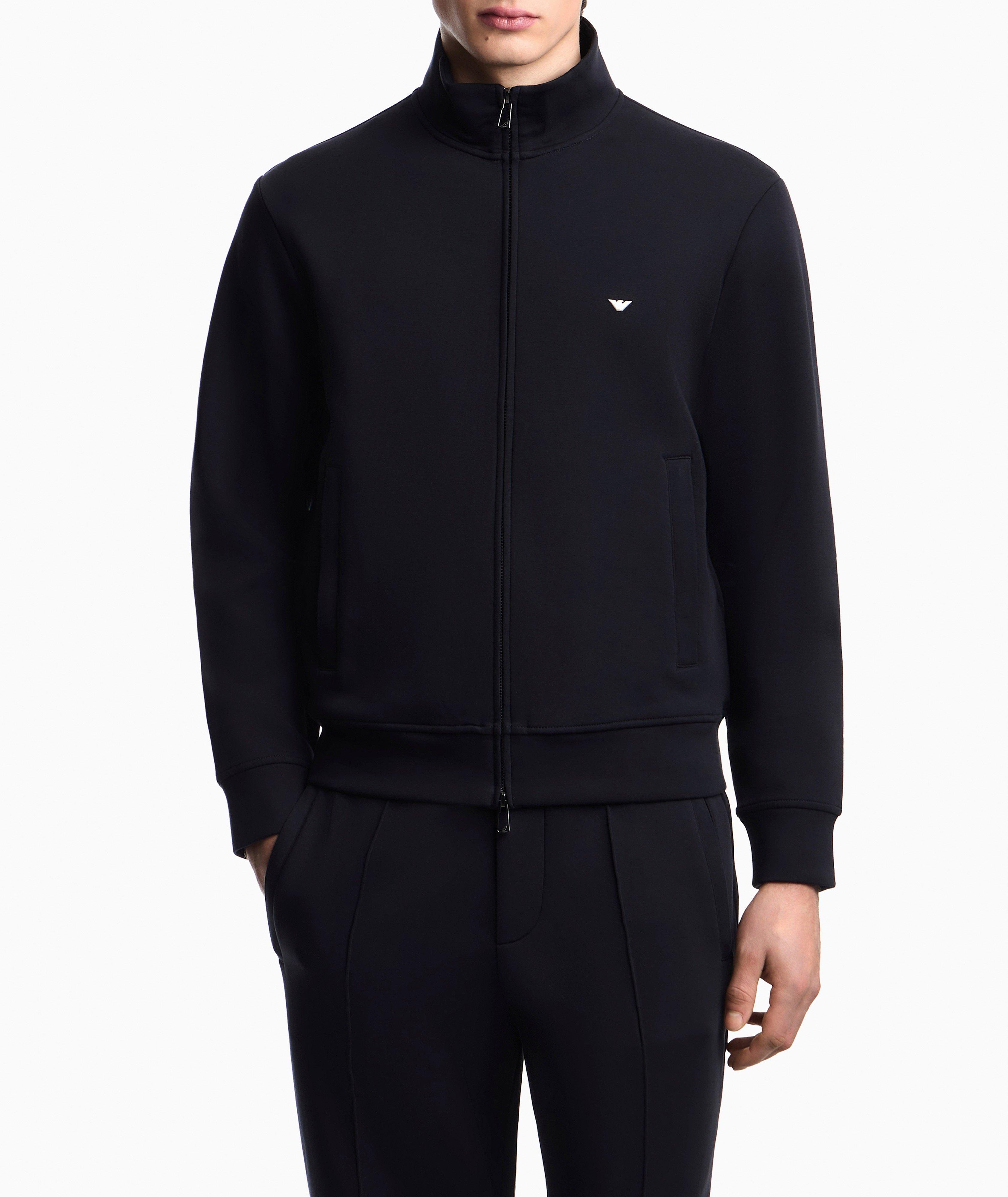 Emporio Armani Travel Essentials Full-Zip Sweatshirt | Sweaters