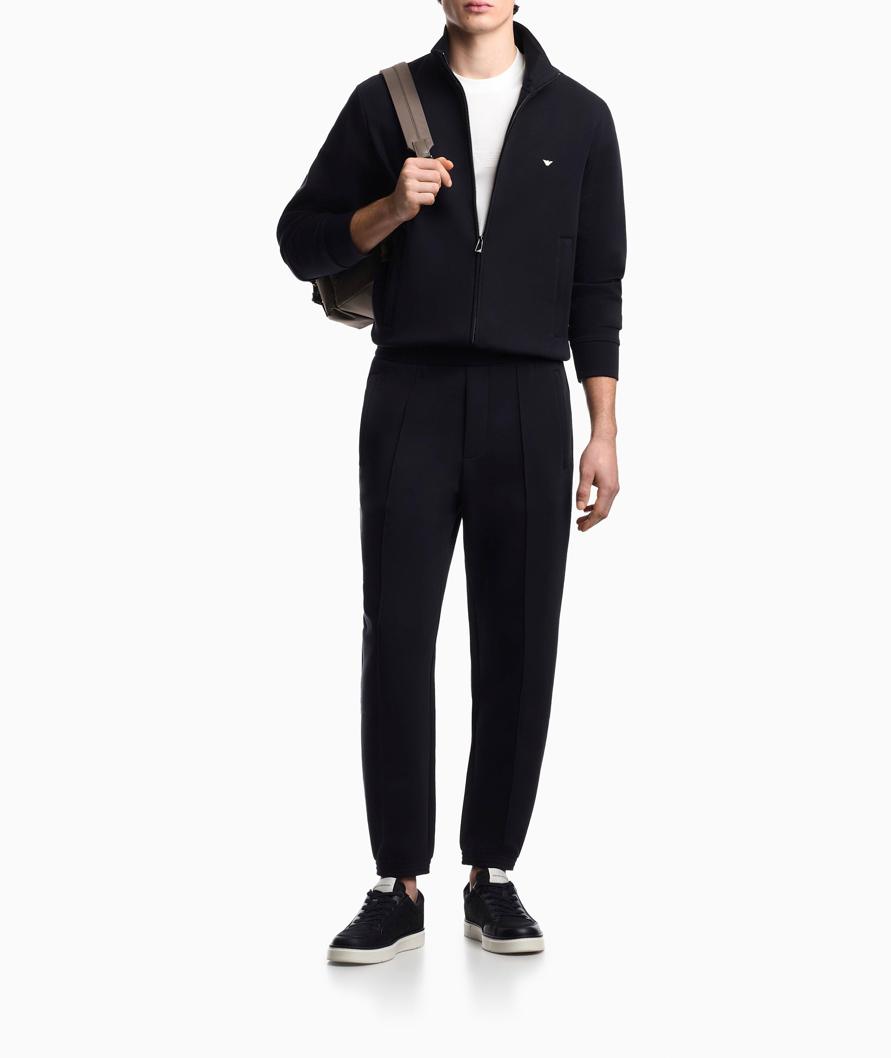 Emporio Armani Travel Essentials Full-Zip Sweatshirt | Sweaters