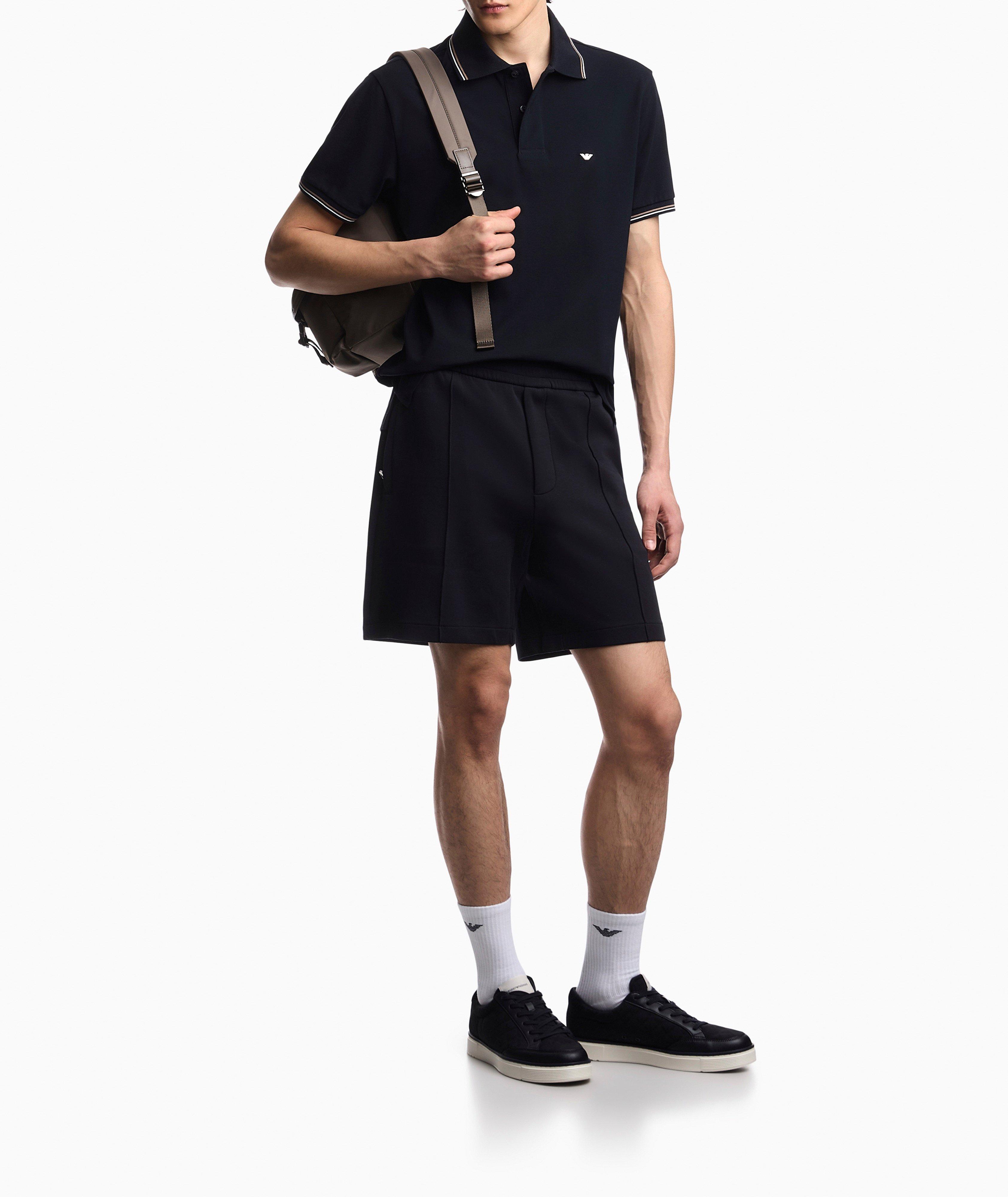 Stretch-Cotton Piqué Polo image 4