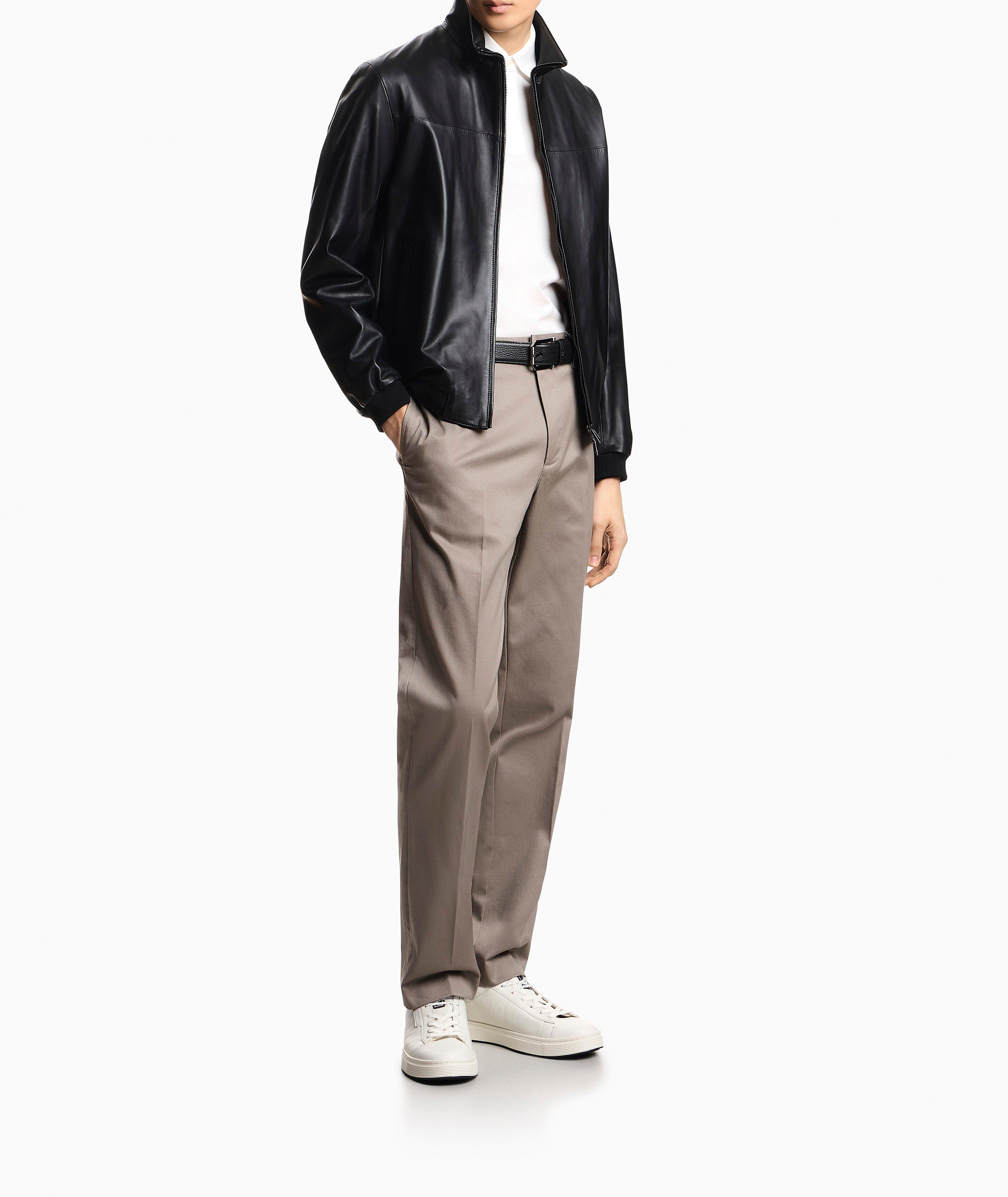 Nappa Lambskin Leather Blouson image 4