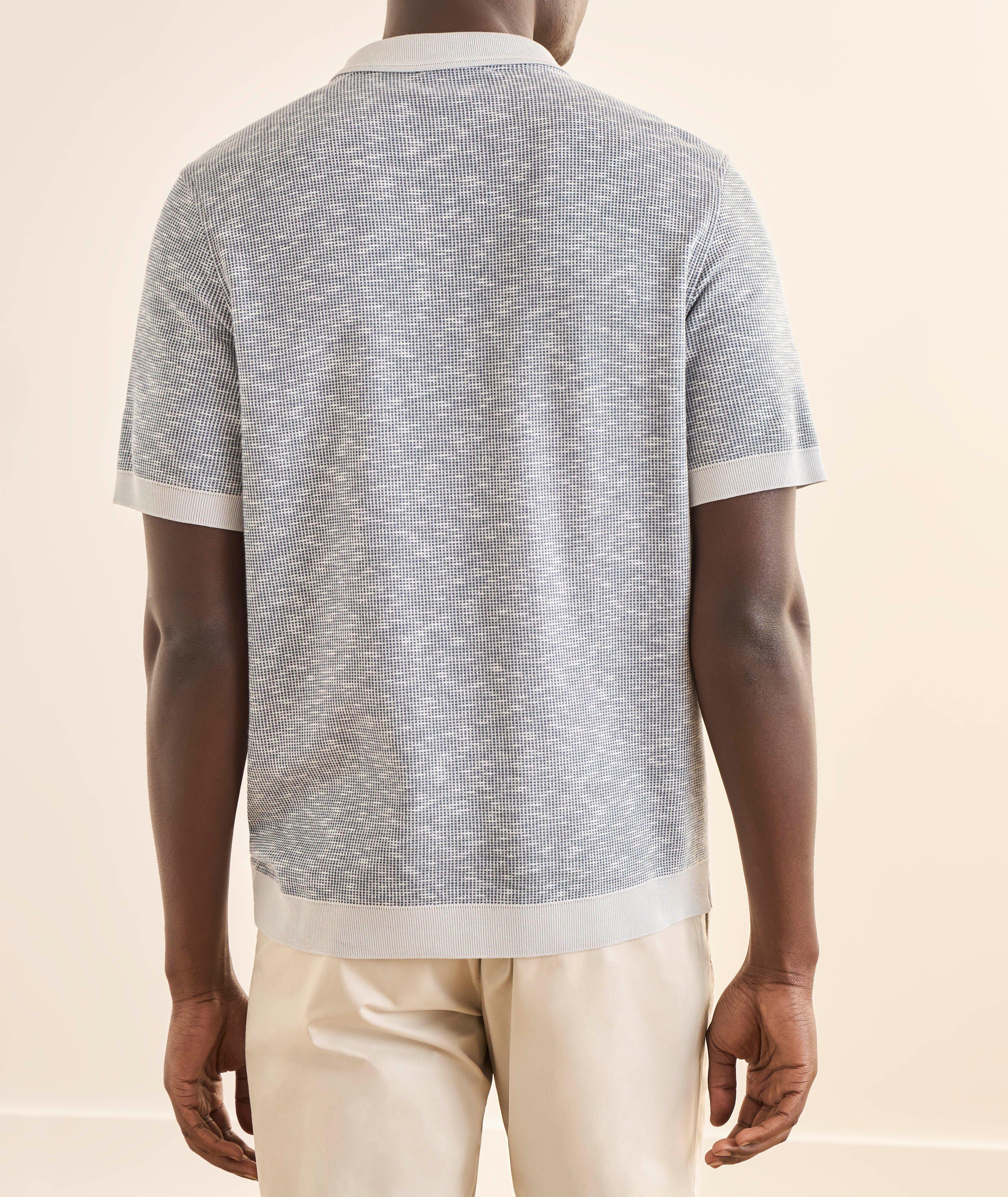 Cotton Quarter-Zip Polo    image 2