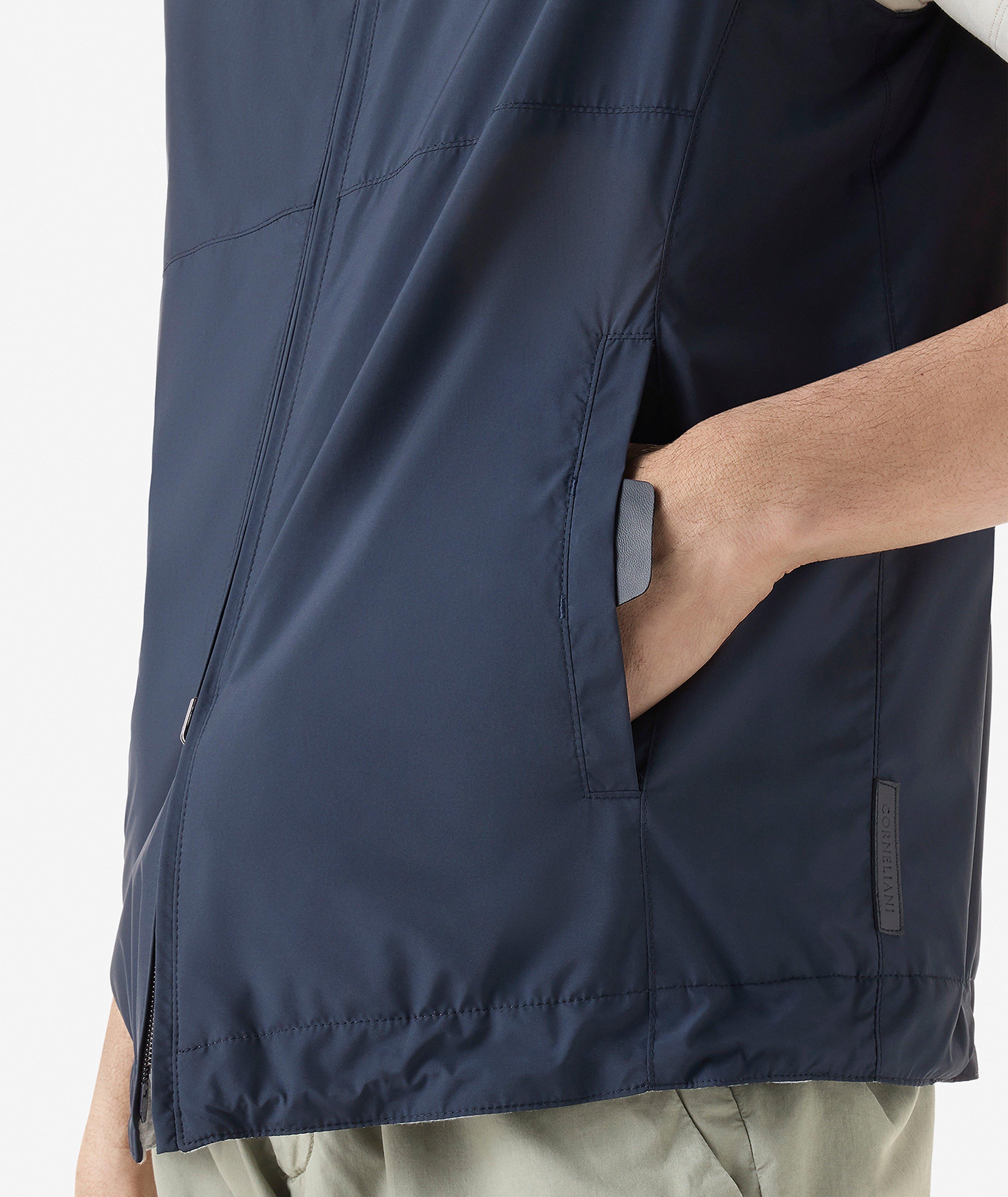 Reversible Cotton-Blend Vest image 4