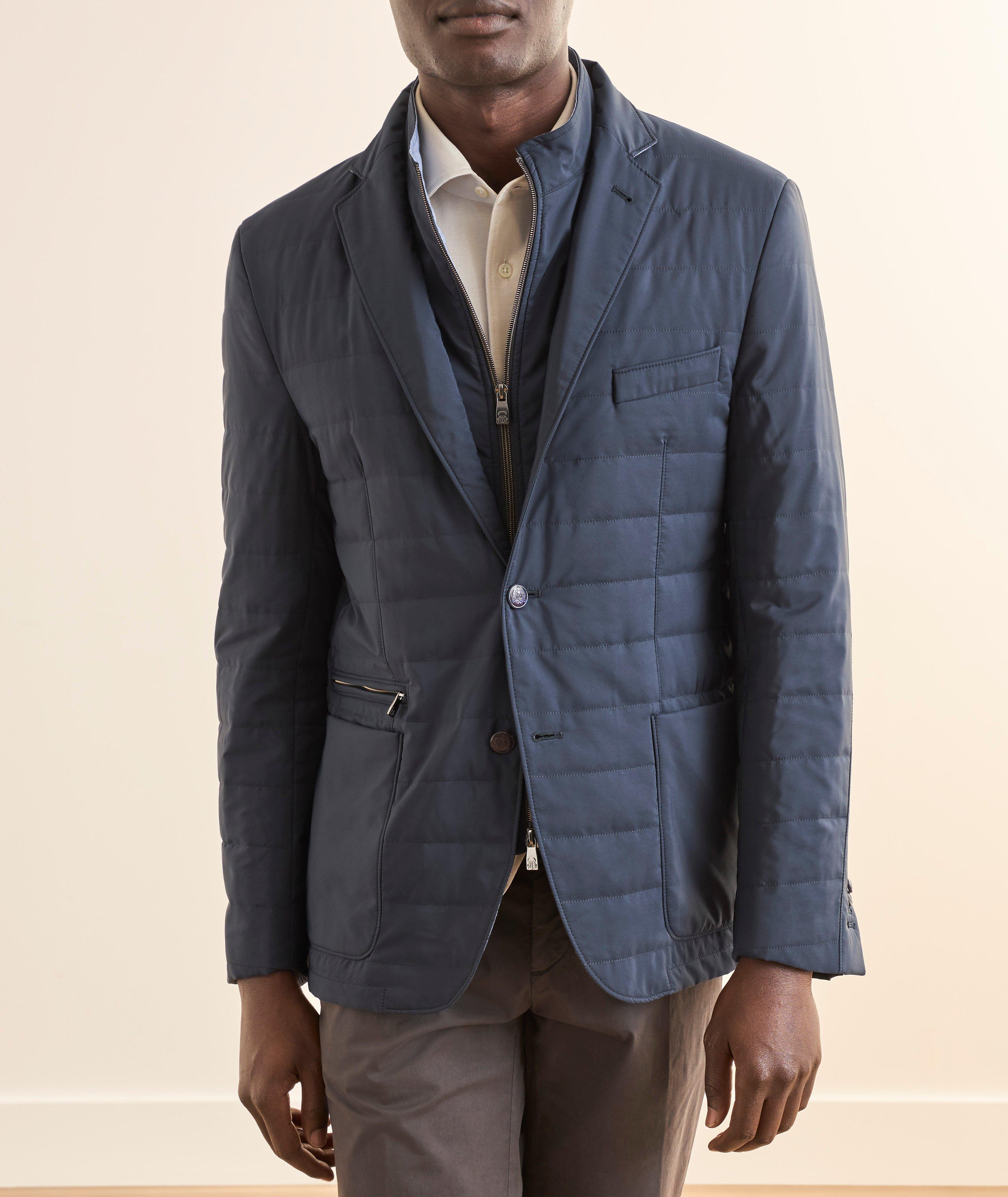 Quilted Tech Bib Sport Jacket image 1