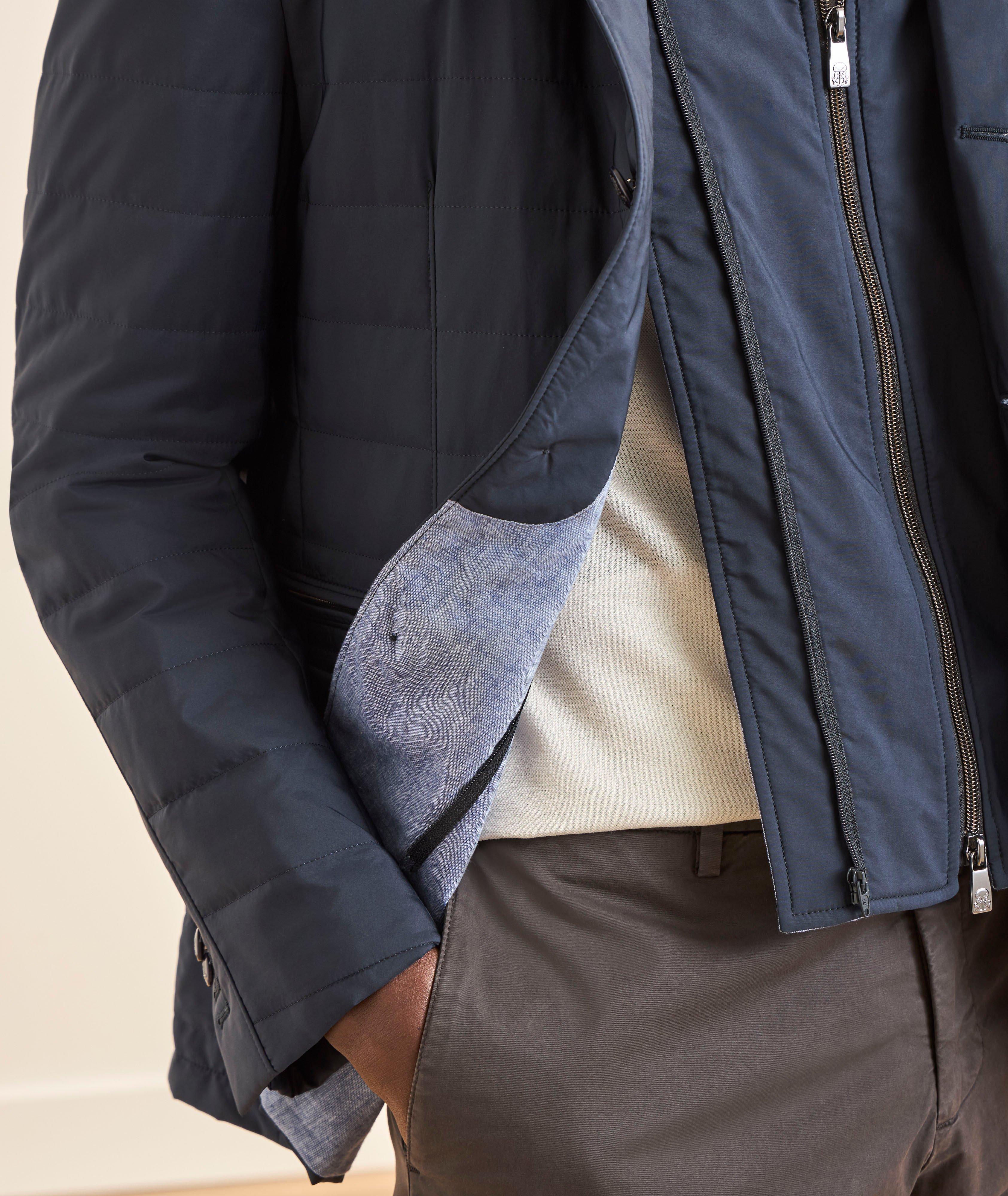 Quilted Tech Bib Sport Jacket image 5