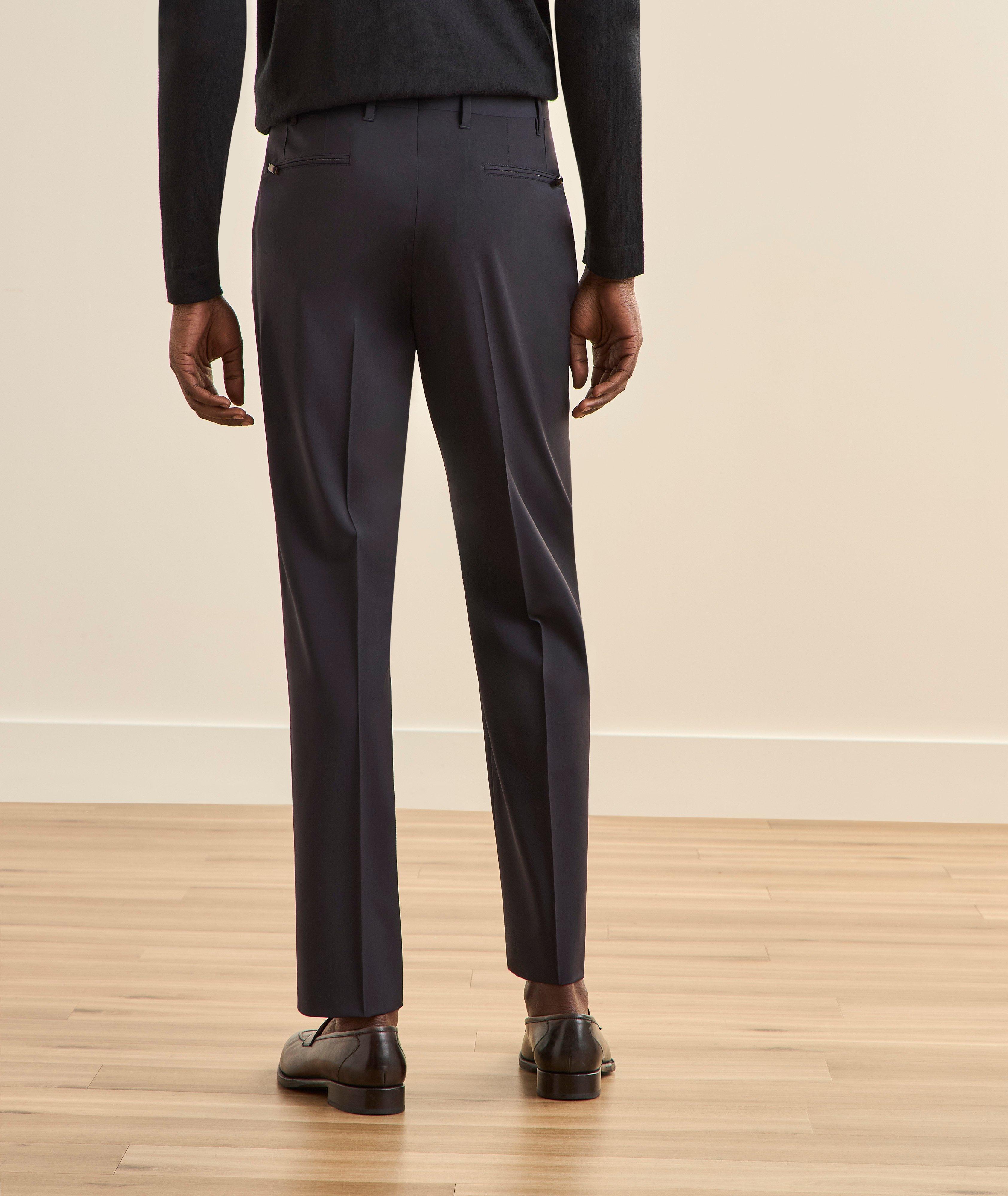 Stretch-Virgin Wool Dress Pants image 2
