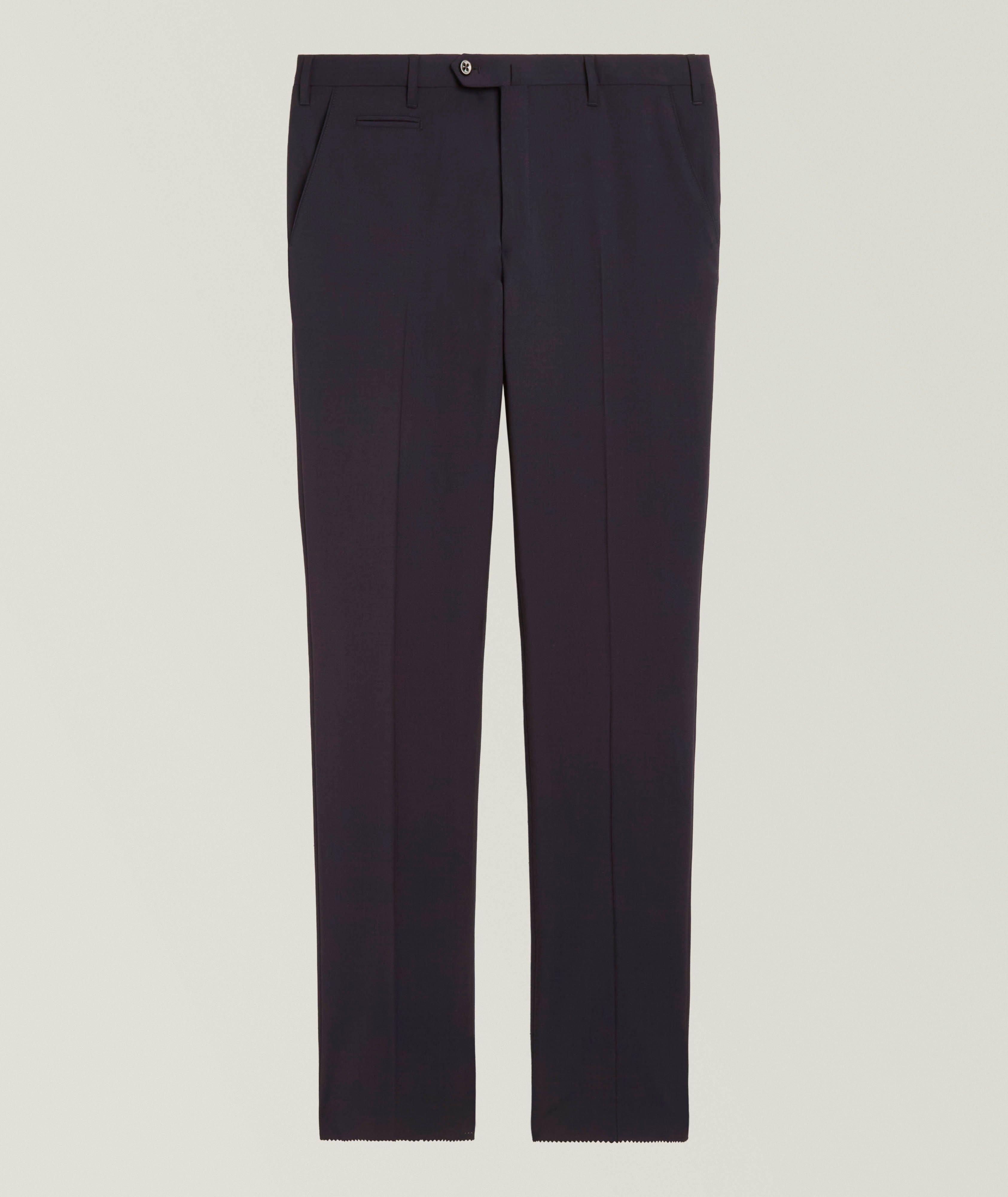 Corneliani Stretch-Virgin Wool Dress Pants
