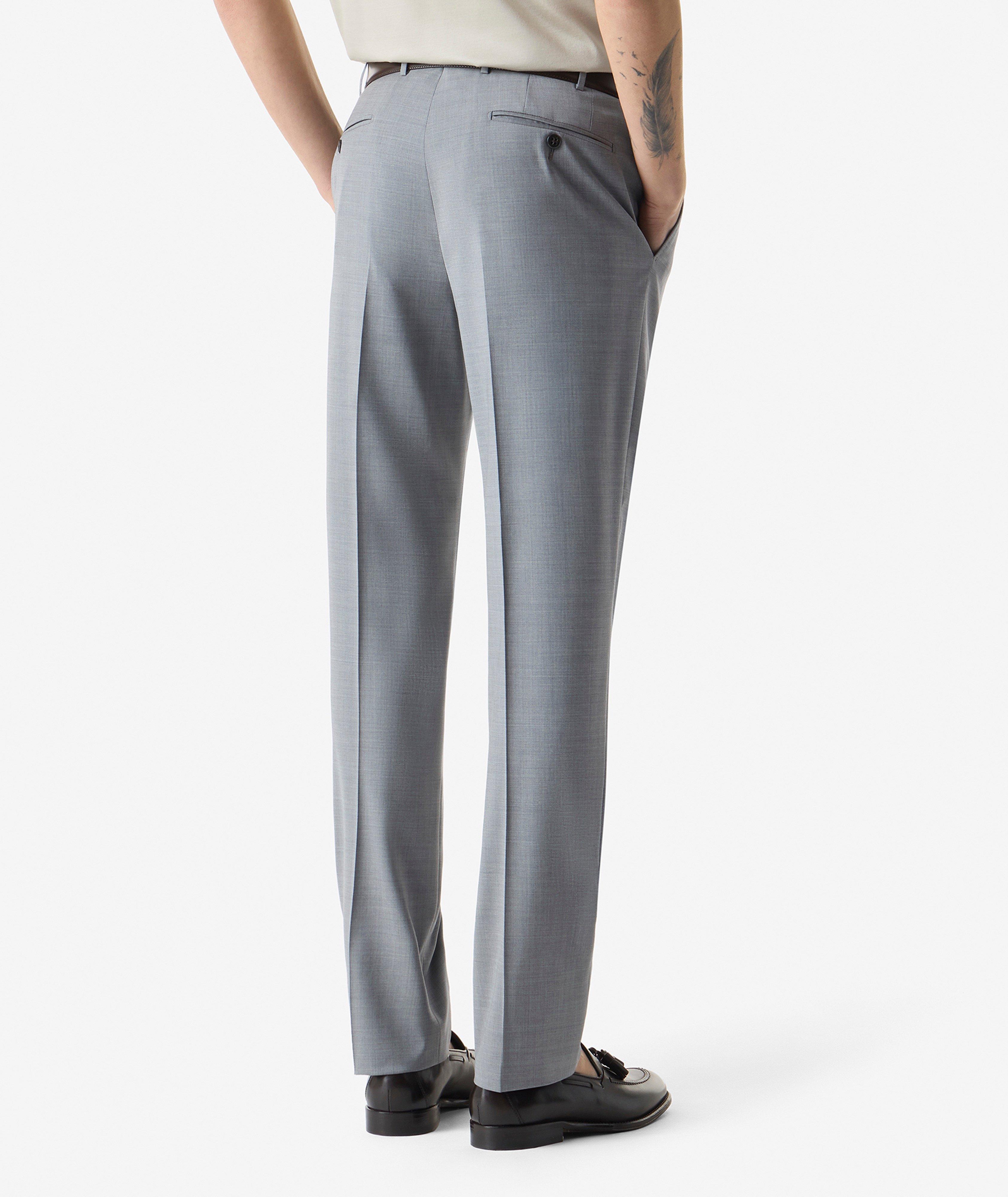 Stretch-Virgin Wool Pants  image 2
