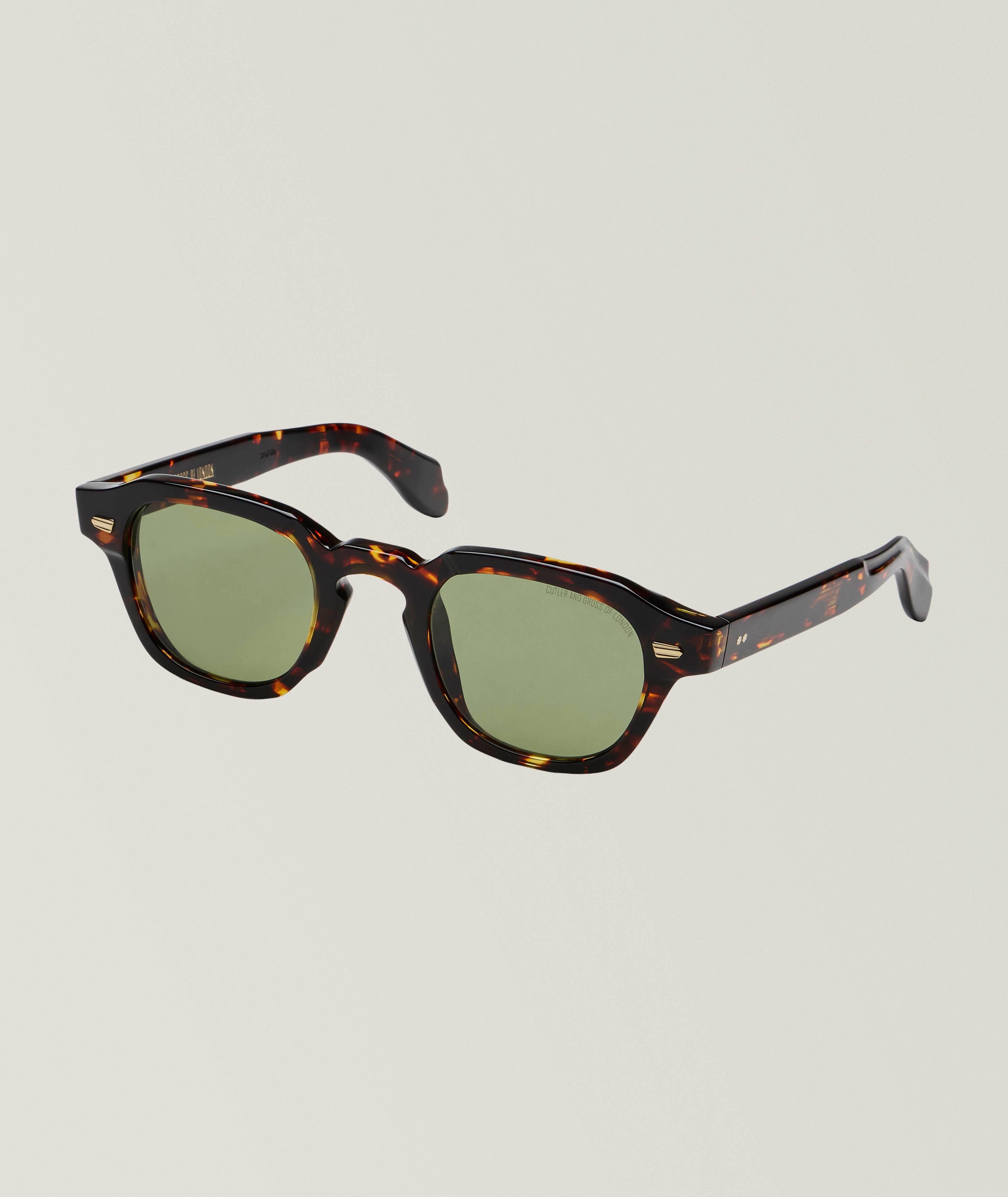 Cutler and Gross 1420 Havana Round Sunglasses