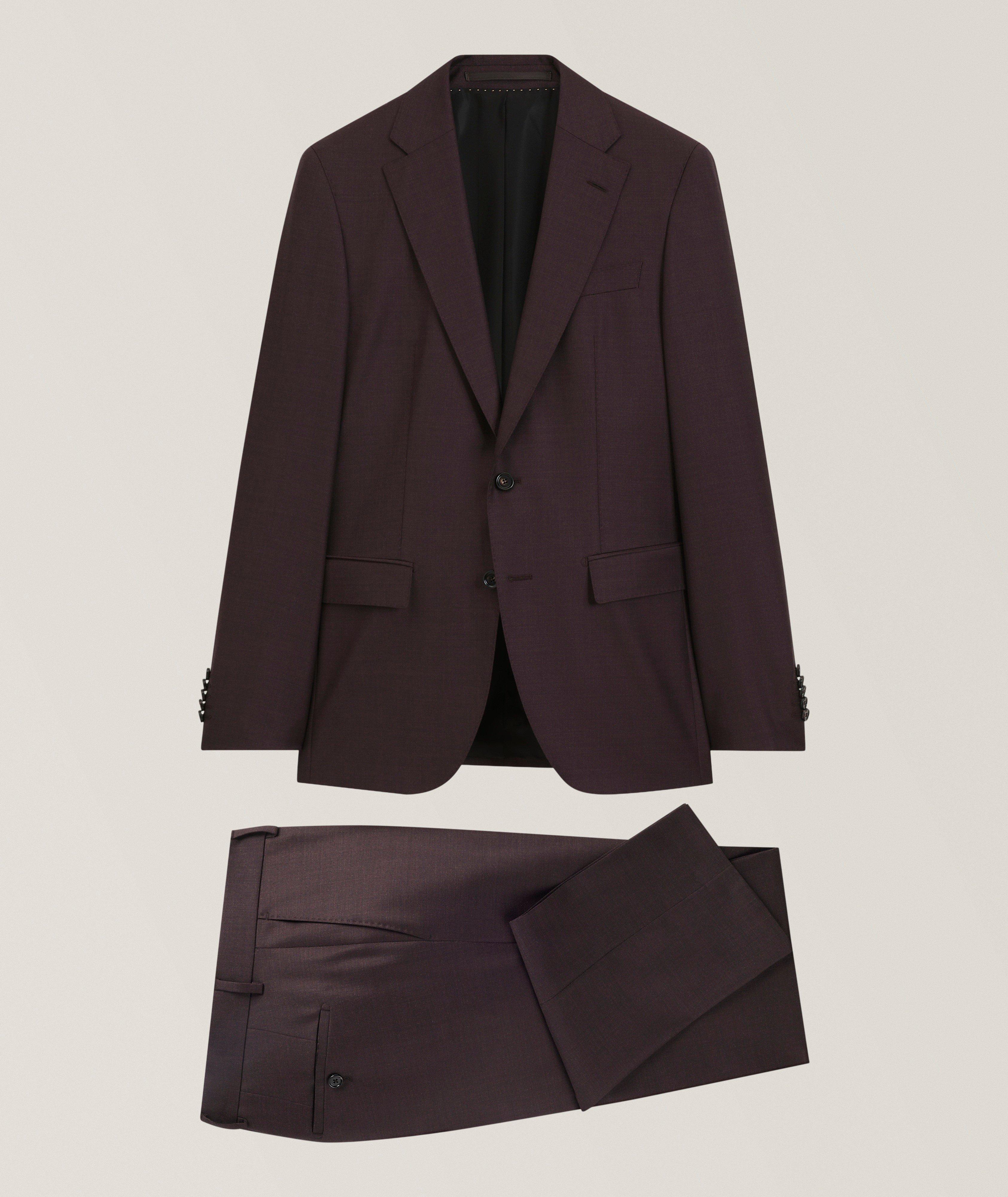 BOSS Harvers Virgin Wool Suit