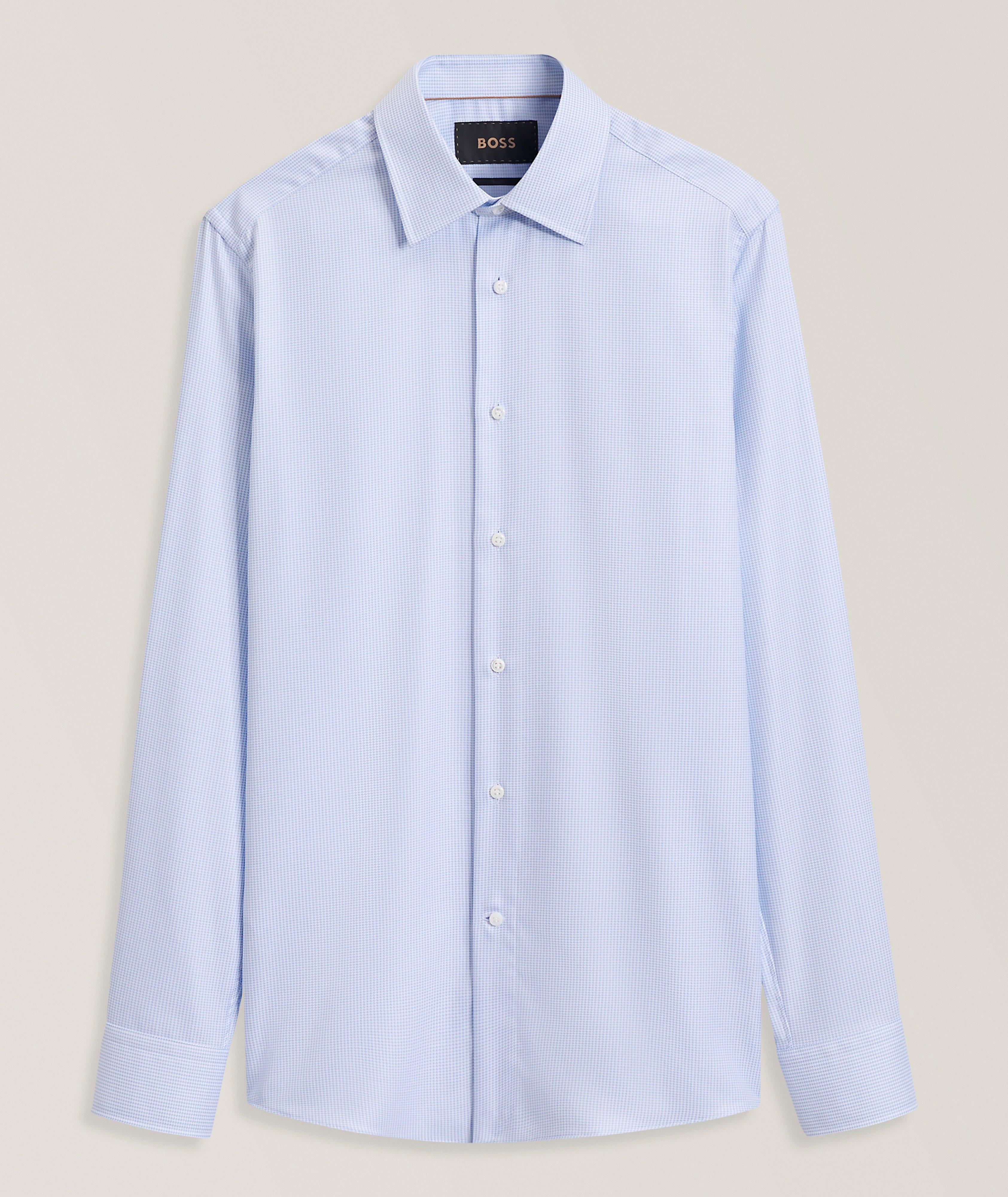 BOSS Chemise habillée coton Hays coupe-ajustée