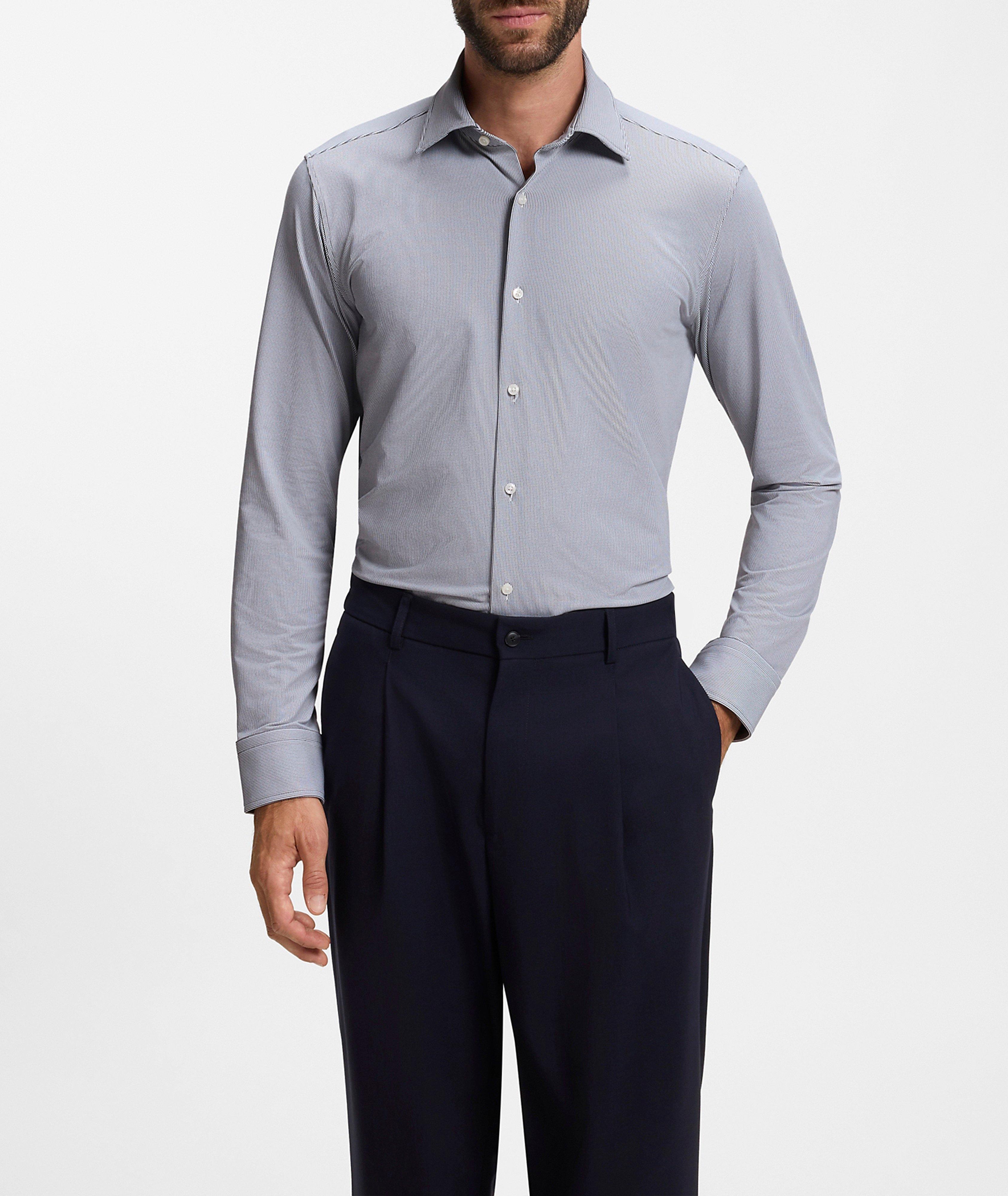 Chemise habillée jersey-extensible Joe coupe-standard image 1