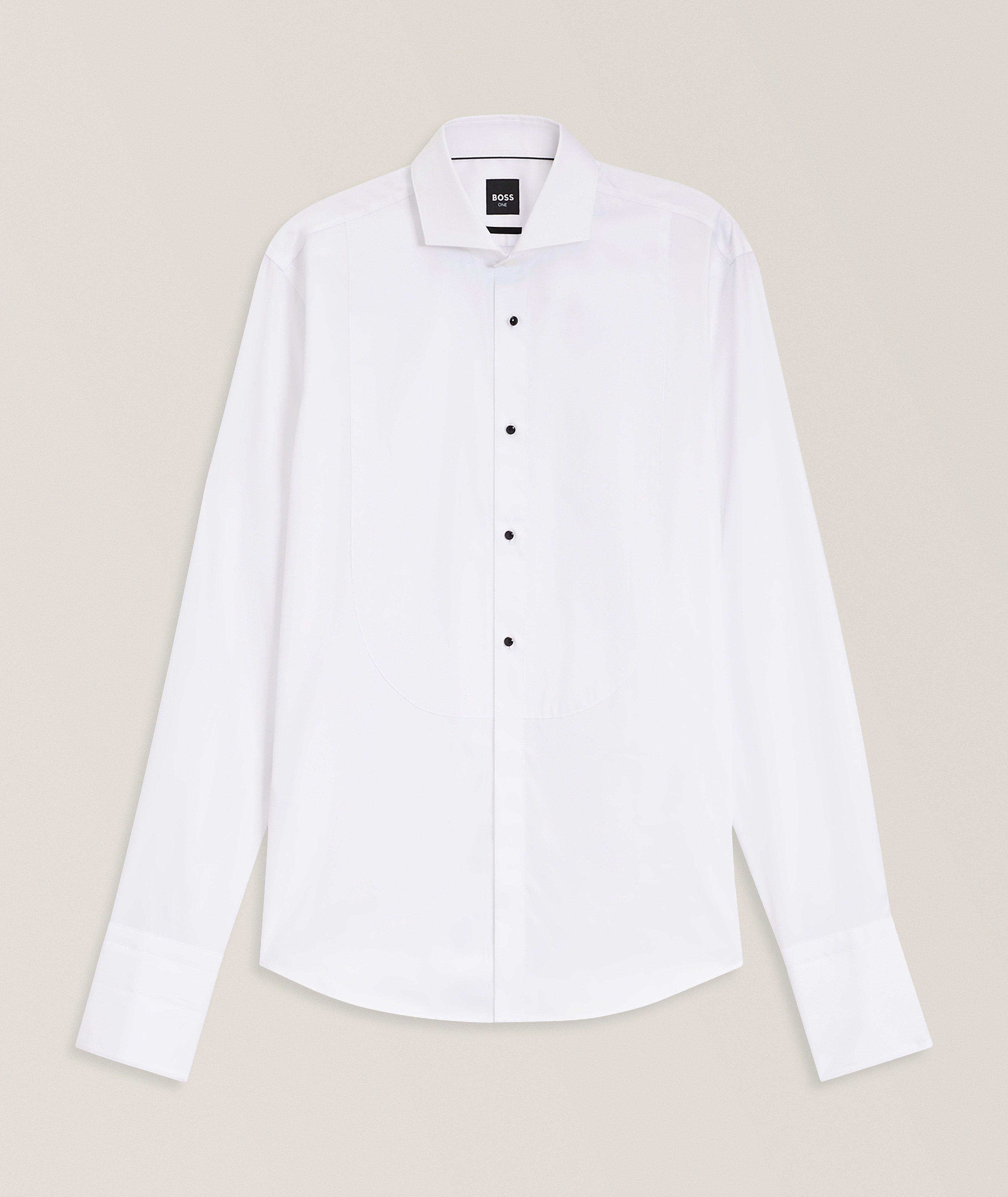 BOSS Chemise habillée popeline coton Joe coupe-standard