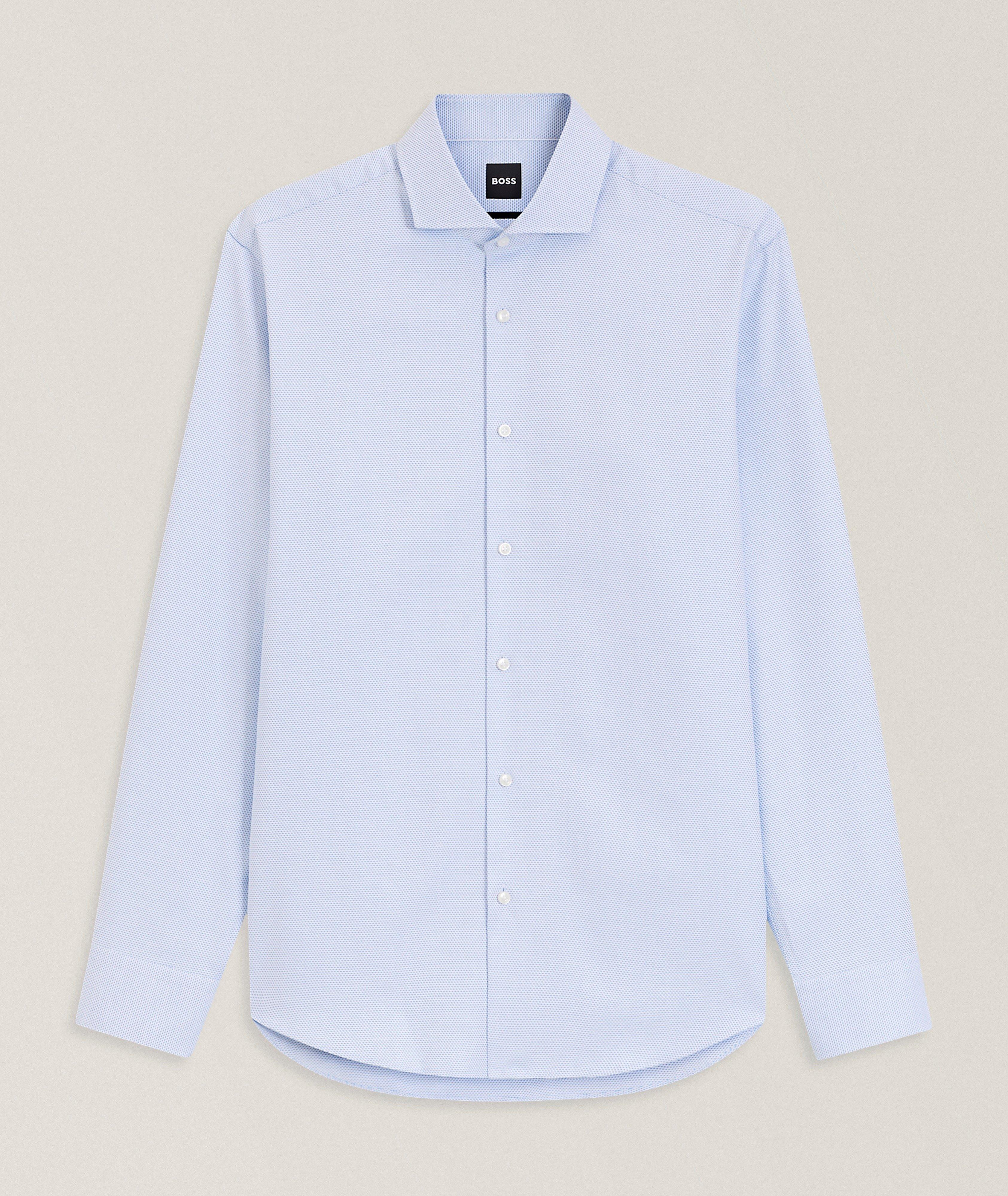 BOSS Regular-Fit Cotton Dress Shirt 