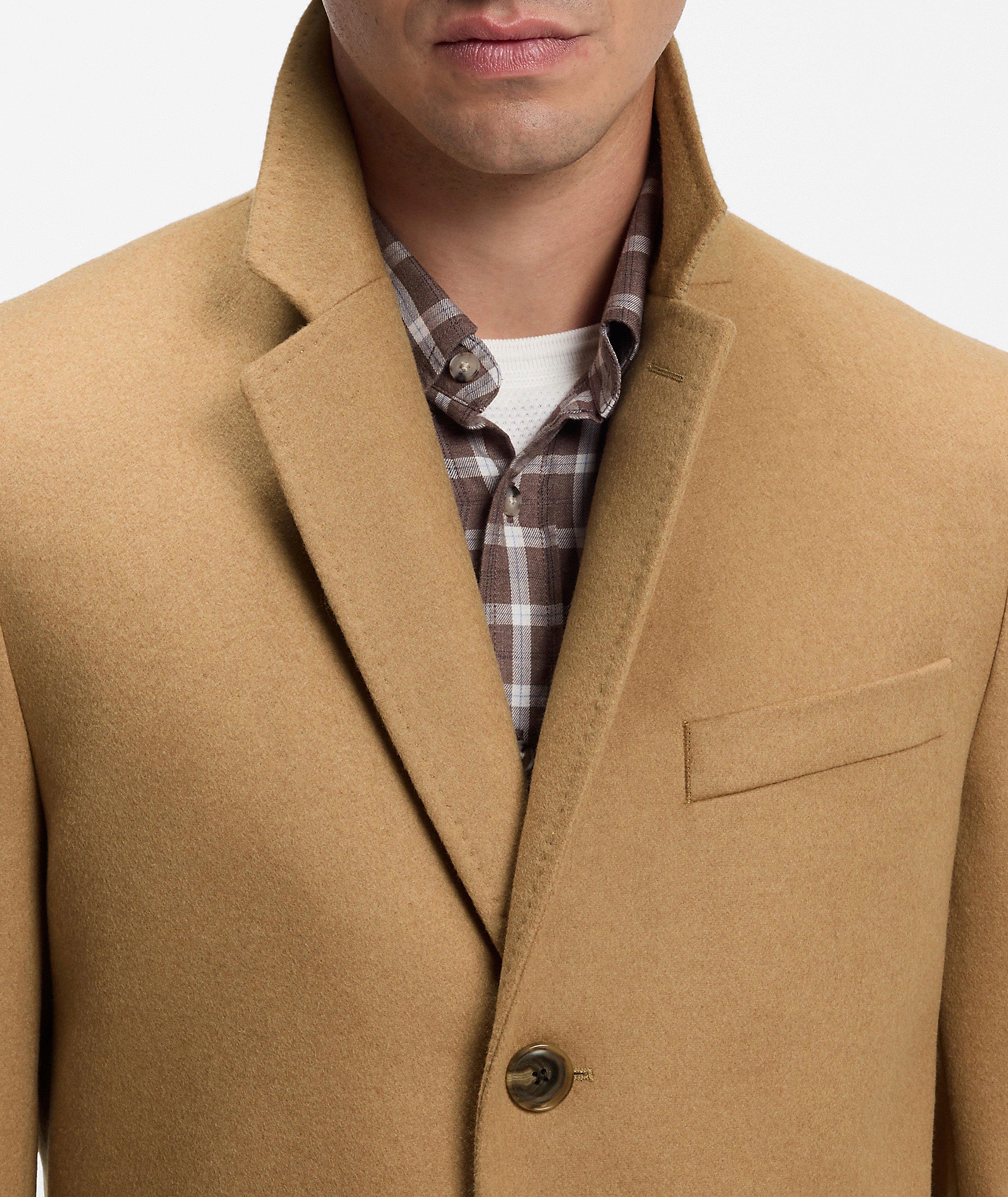 Slim-Fit Hyde Wool-Cashmere Coat  image 3