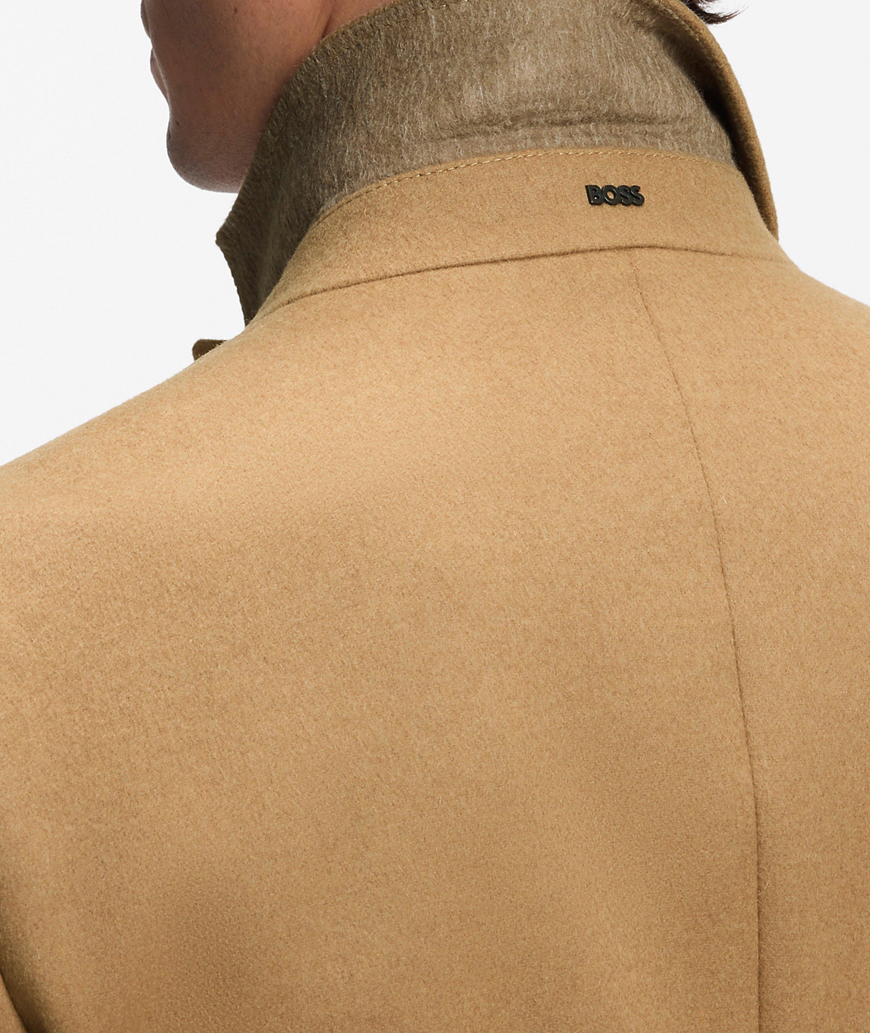 Slim-Fit Hyde Wool-Cashmere Coat  image 4