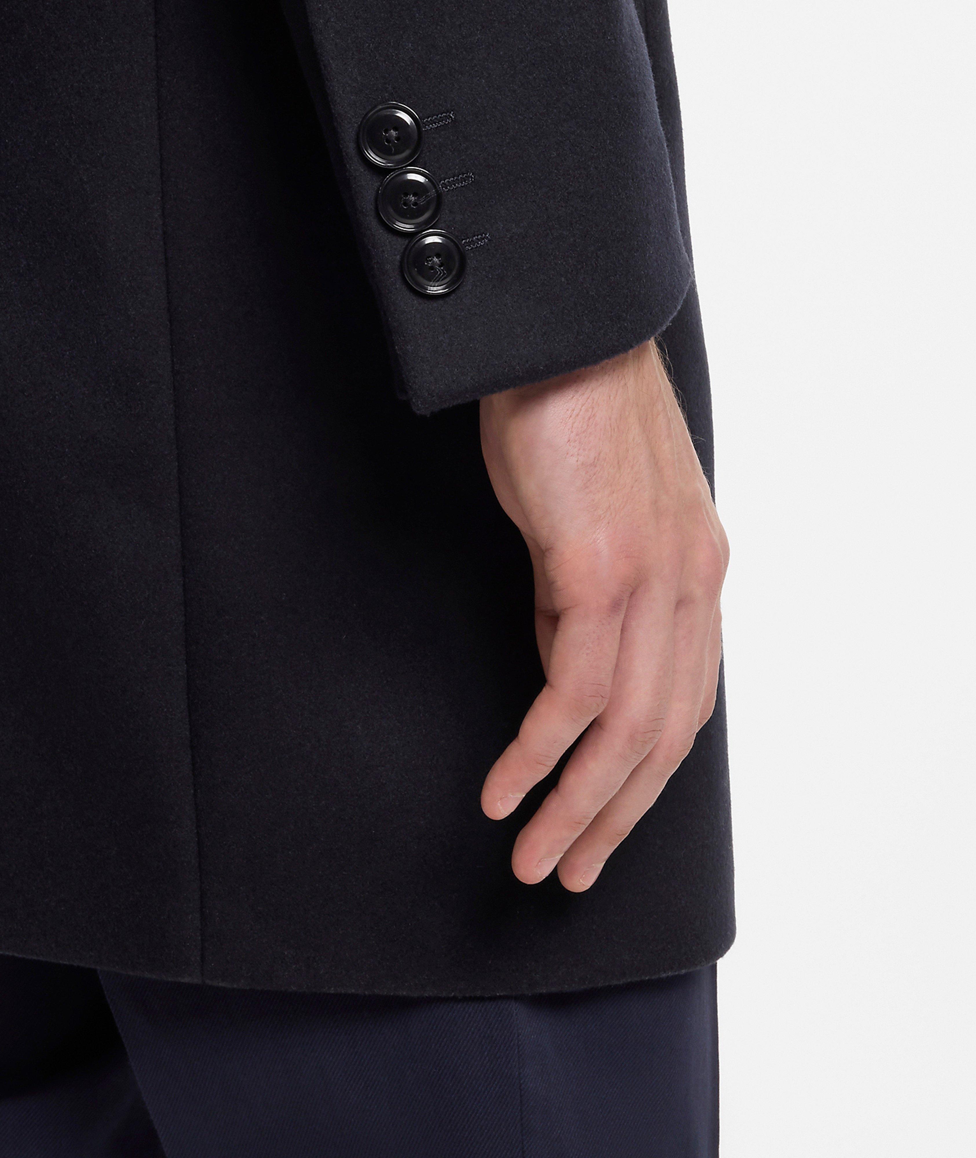 Slim-Fit Hyde Wool-Cashmere Coat  image 4