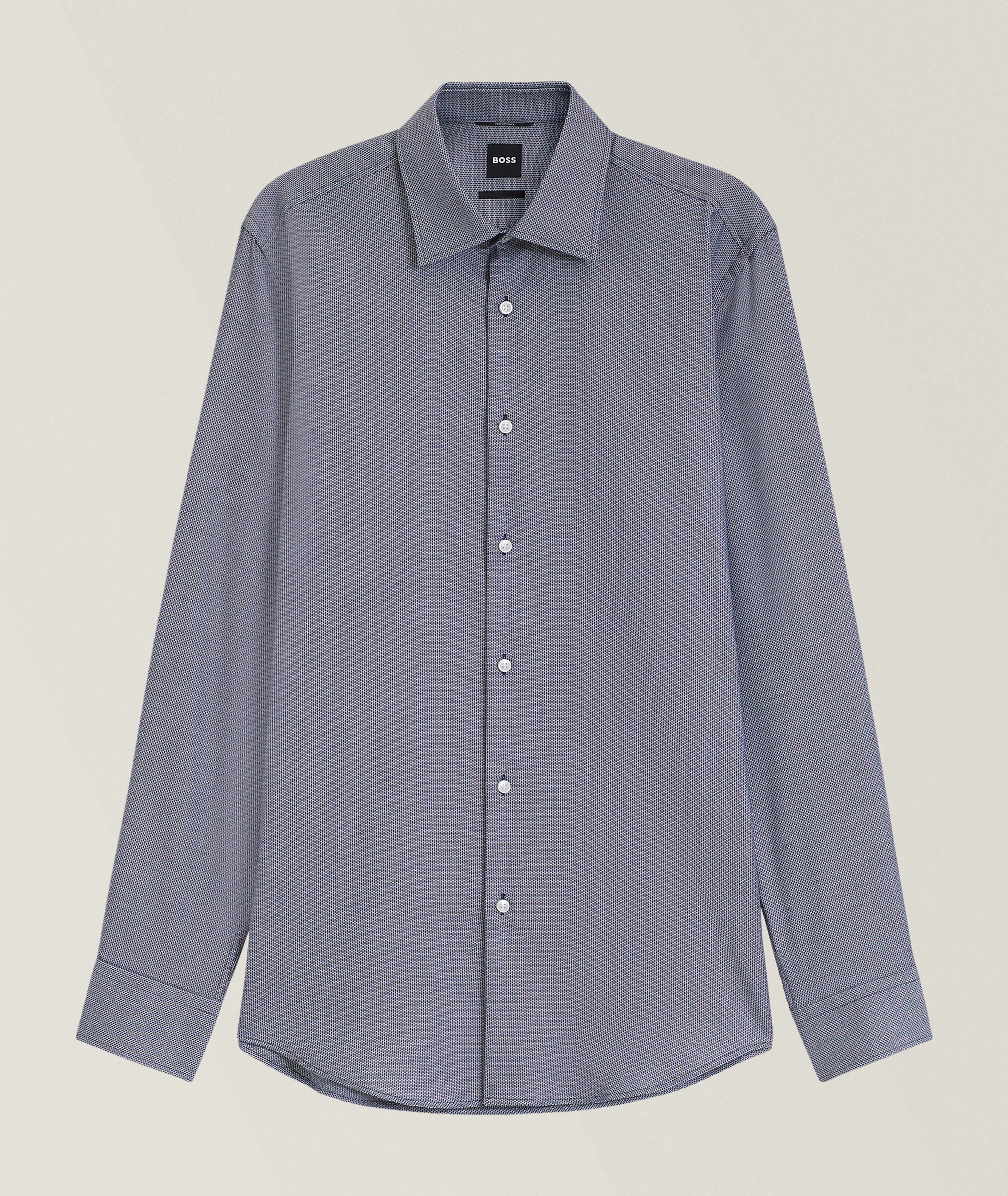 Slim-Fit Hank Cotton-Blend Dress Shirt image 0
