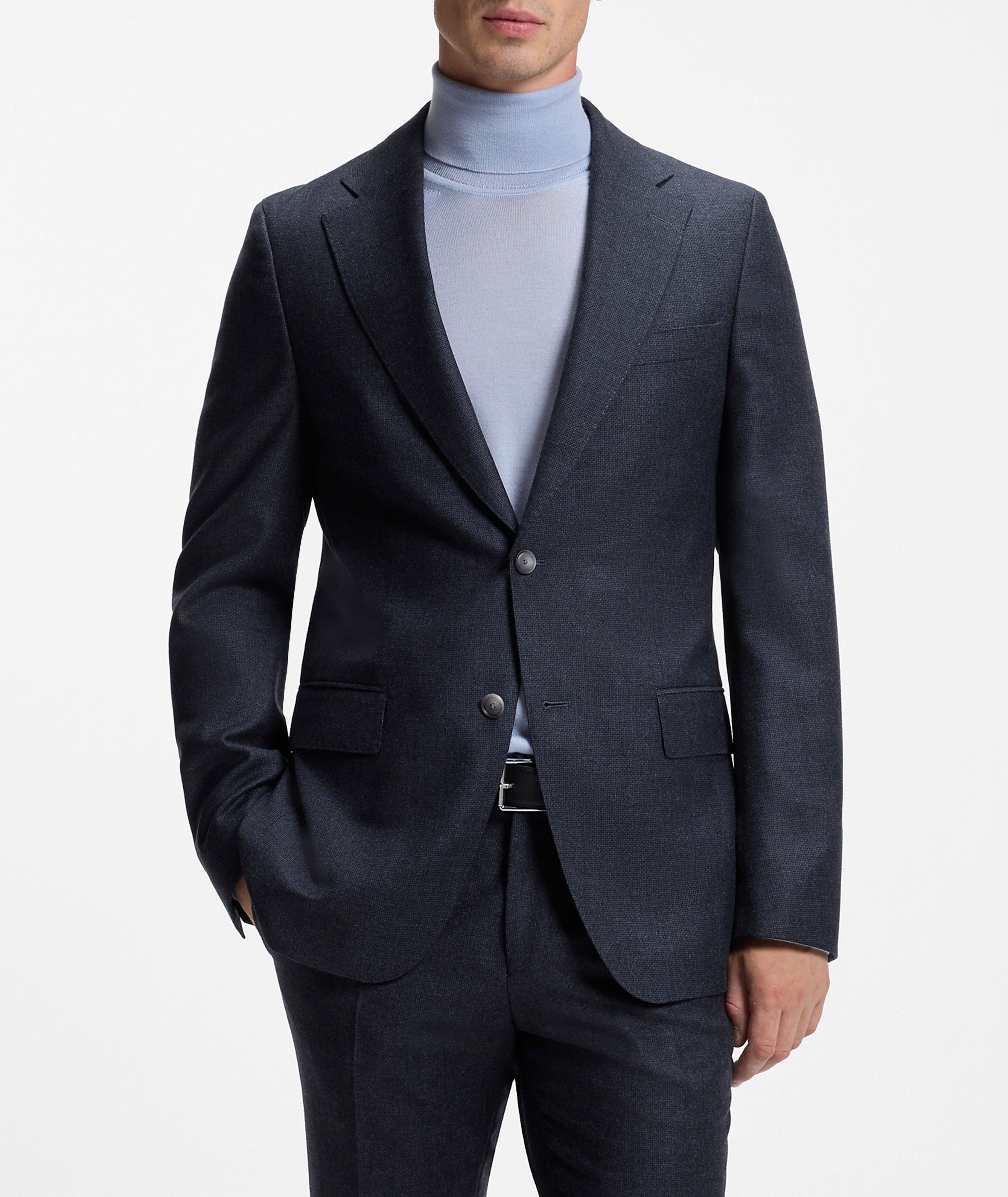 Veston sport laine vierge coupe-ajustée image 1