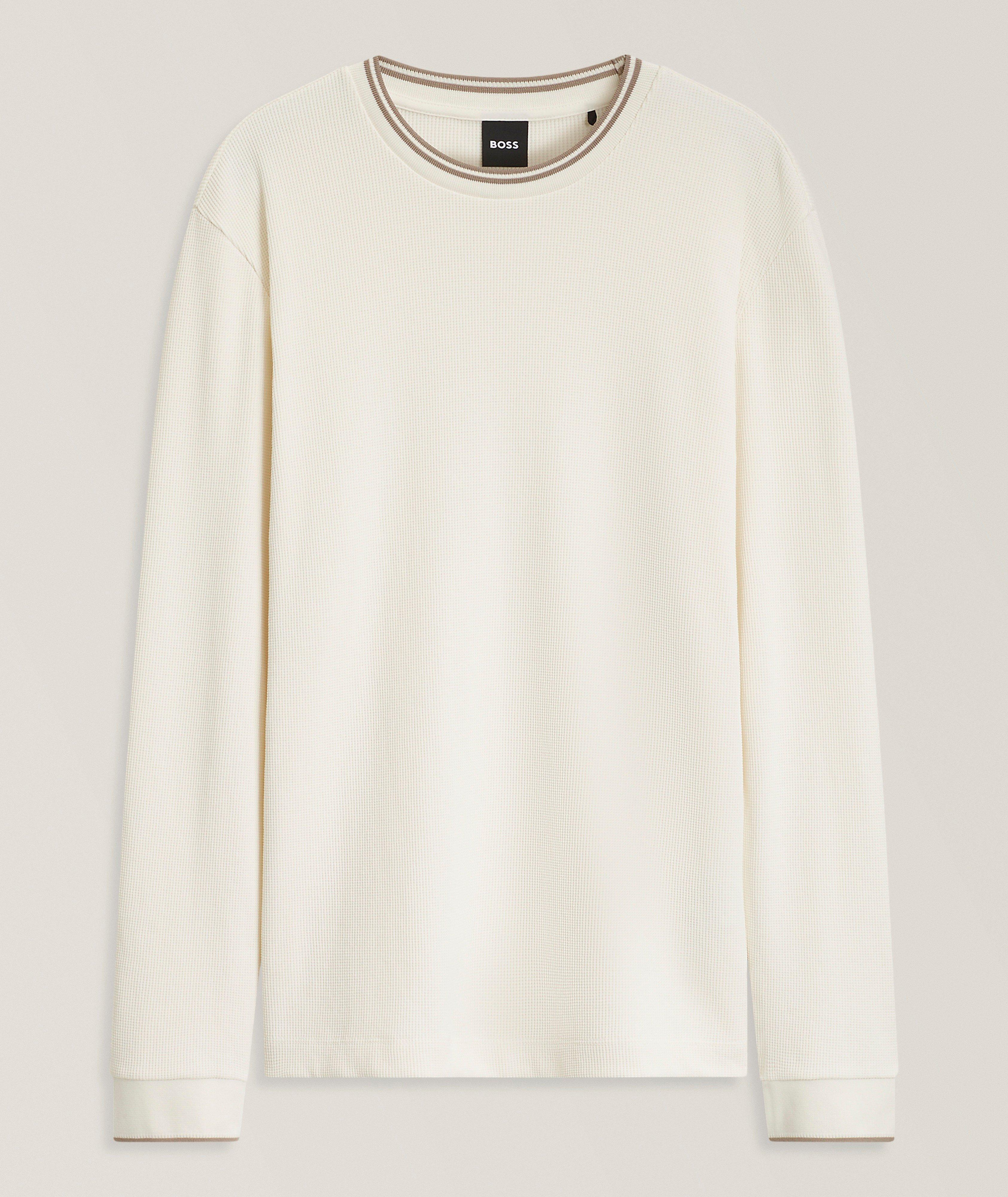 BOSS Talley Waffle-Knit Sweater