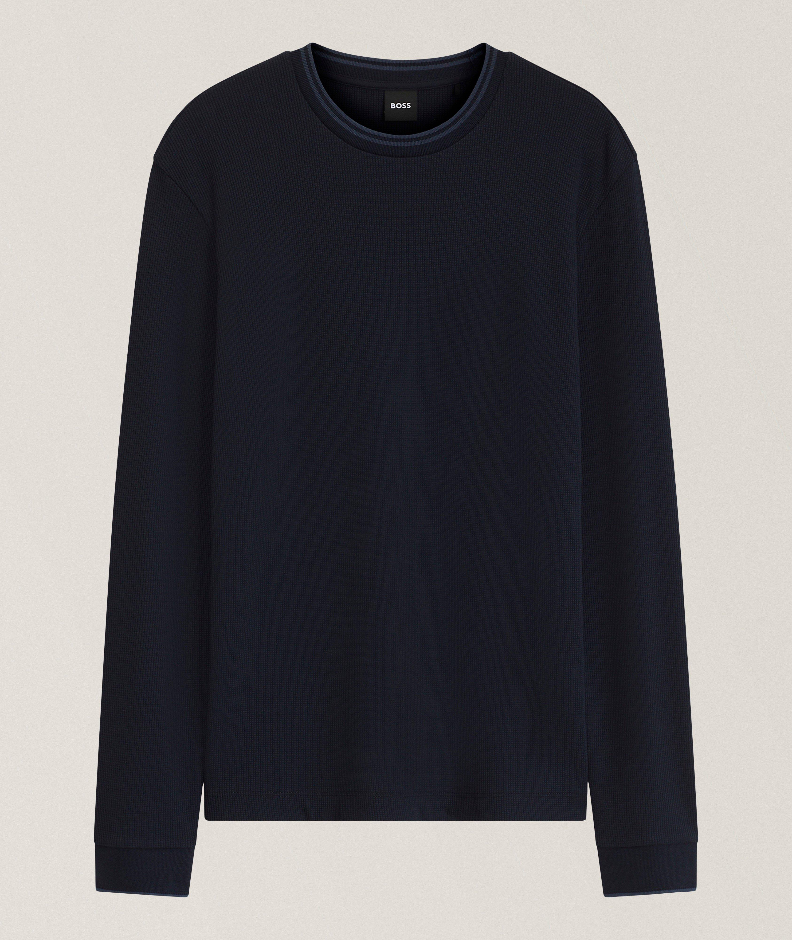 BOSS Pull tricot-gaufré Talley