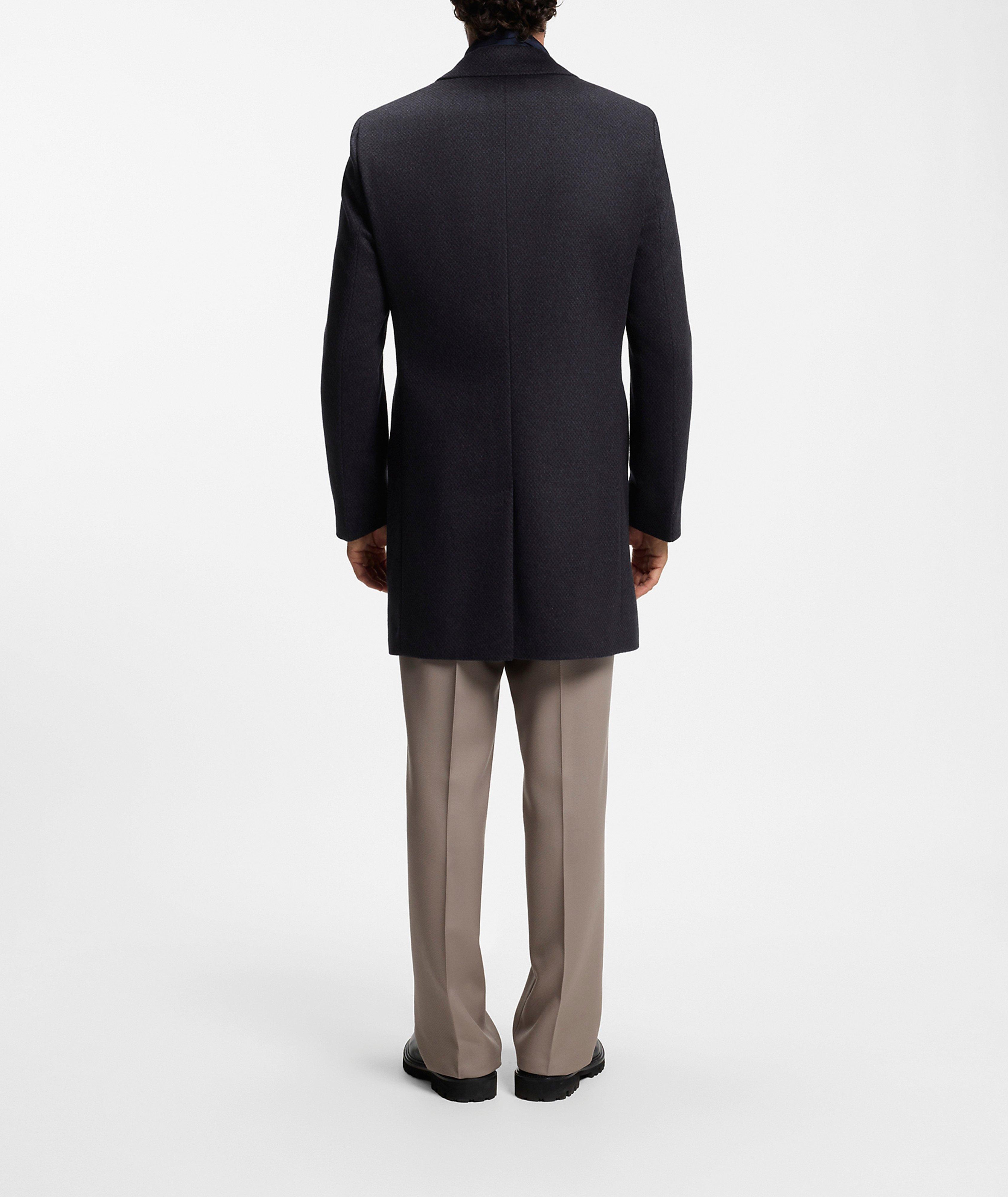 Hyde Bib Wool-Cashmere Coat  image 2