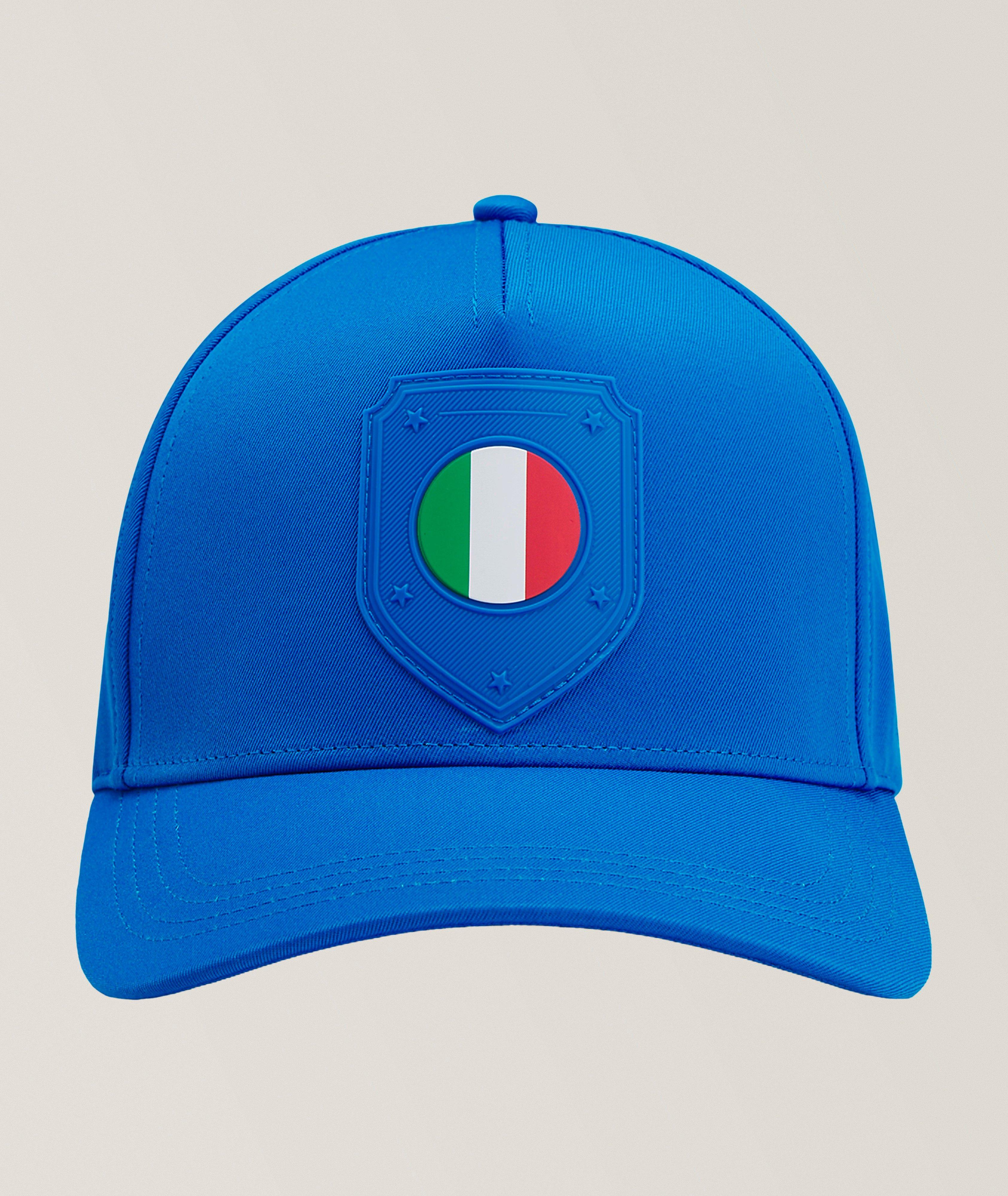 BOSS Casquette de baseball en sergé drapeau d’italie