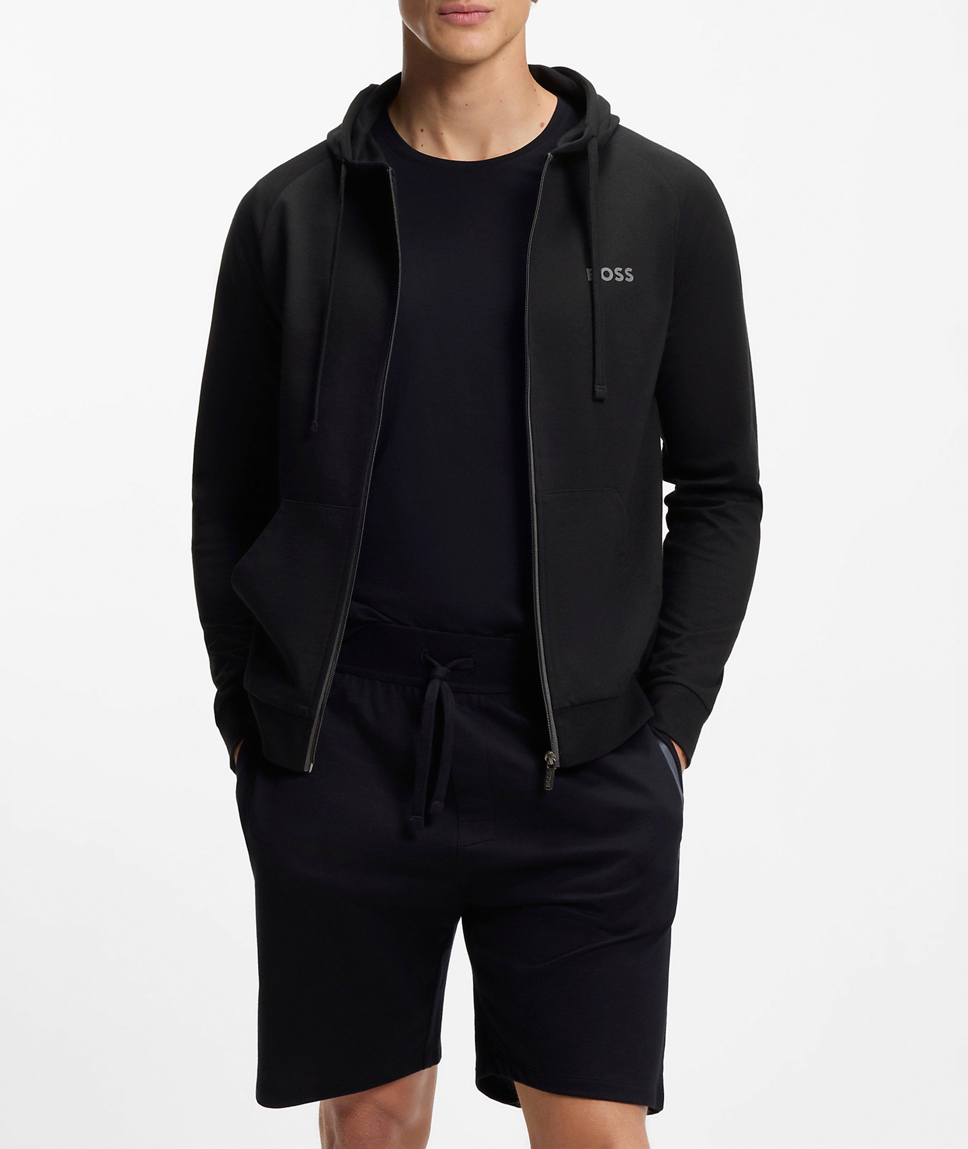 Cotton Terry Hooded Sweatshirt image 1