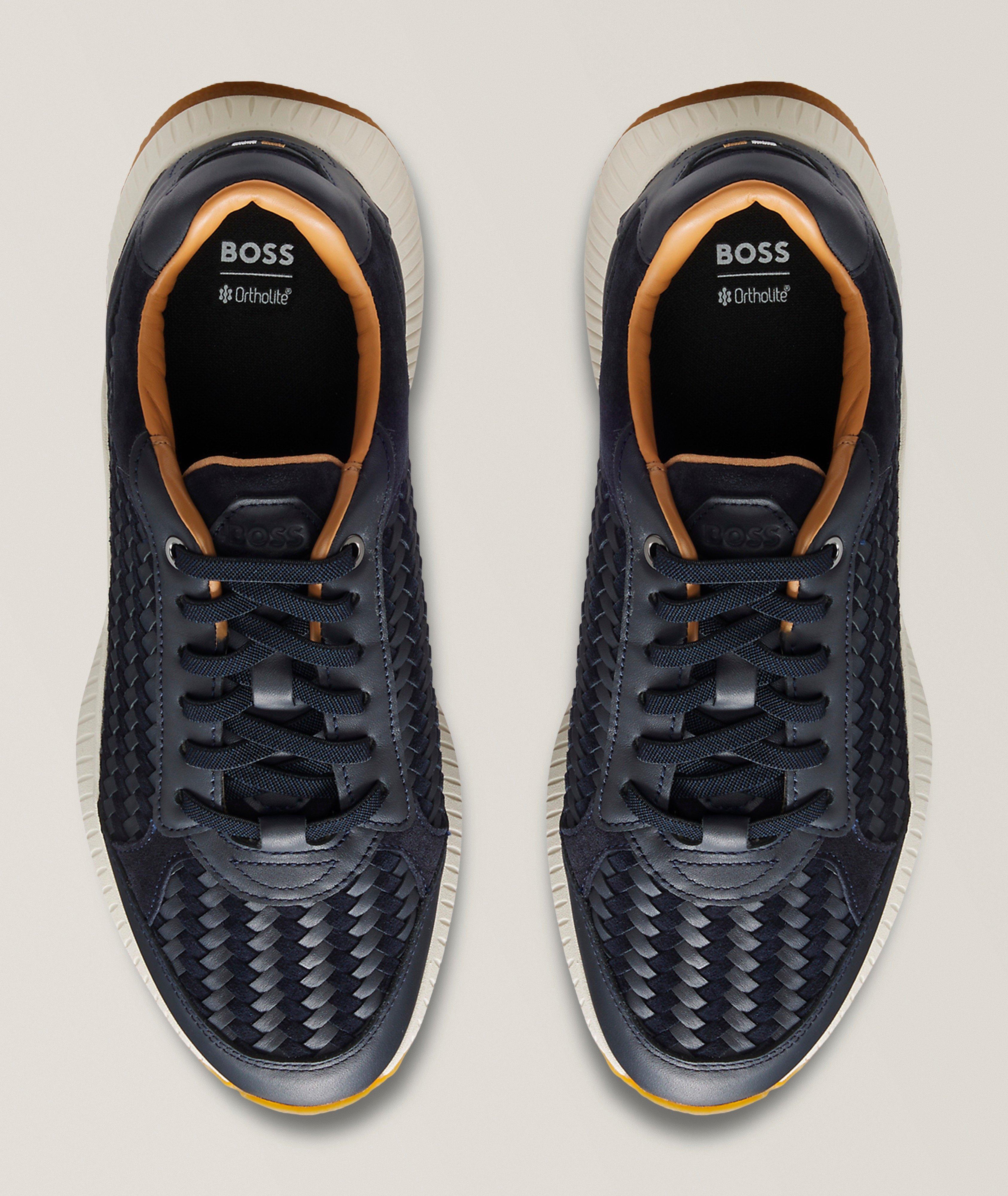 TTNM EVO Woven Leather Sneakers image 1
