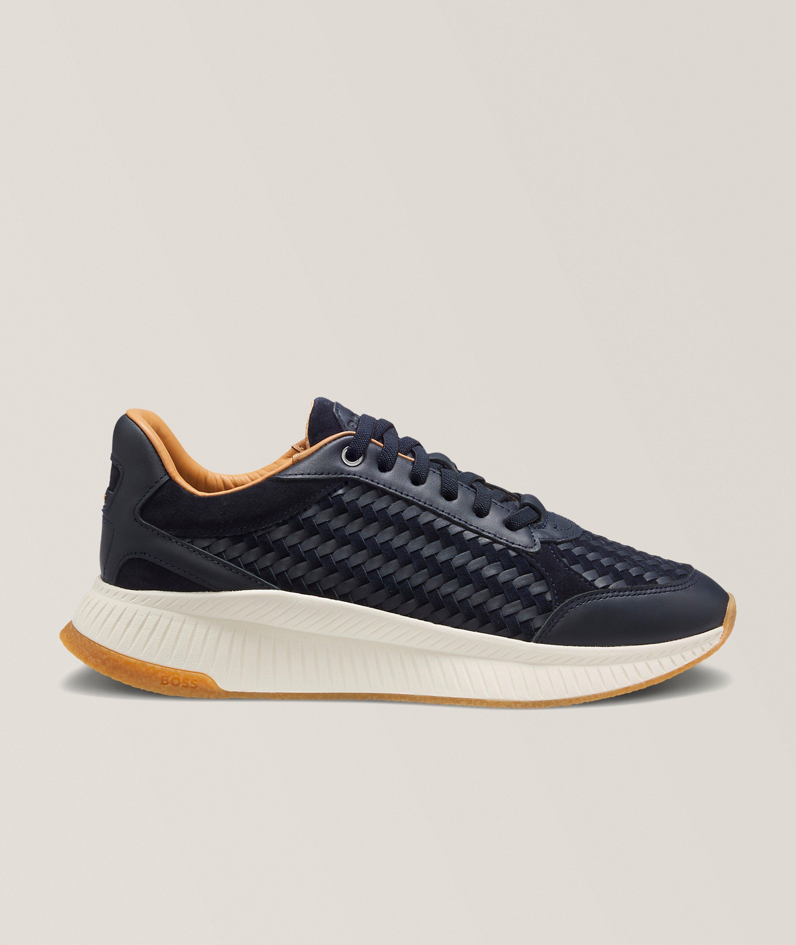 TTNM EVO Woven Leather Sneakers image 0
