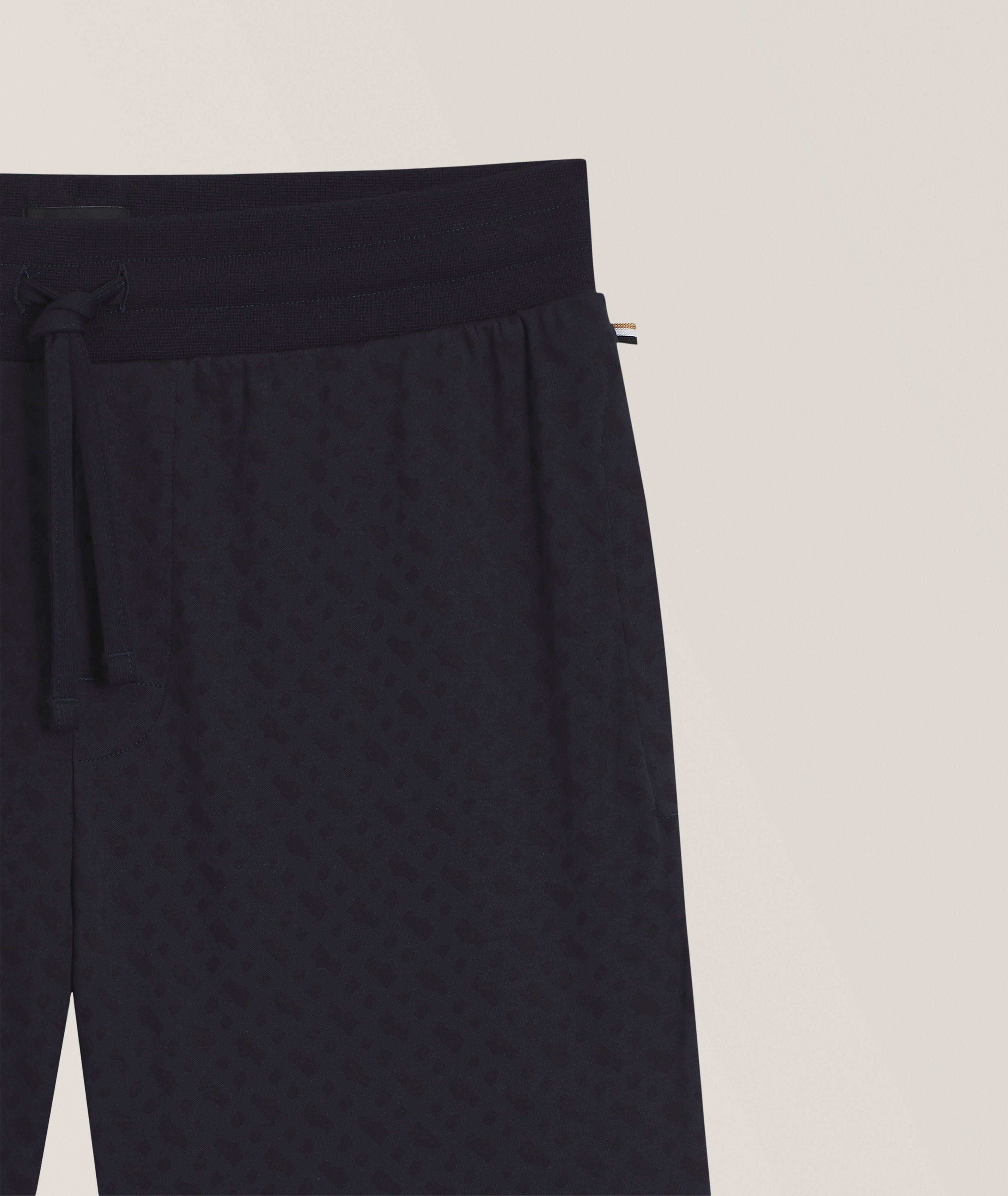 Monogram Cotton Pajama Shorts image 1