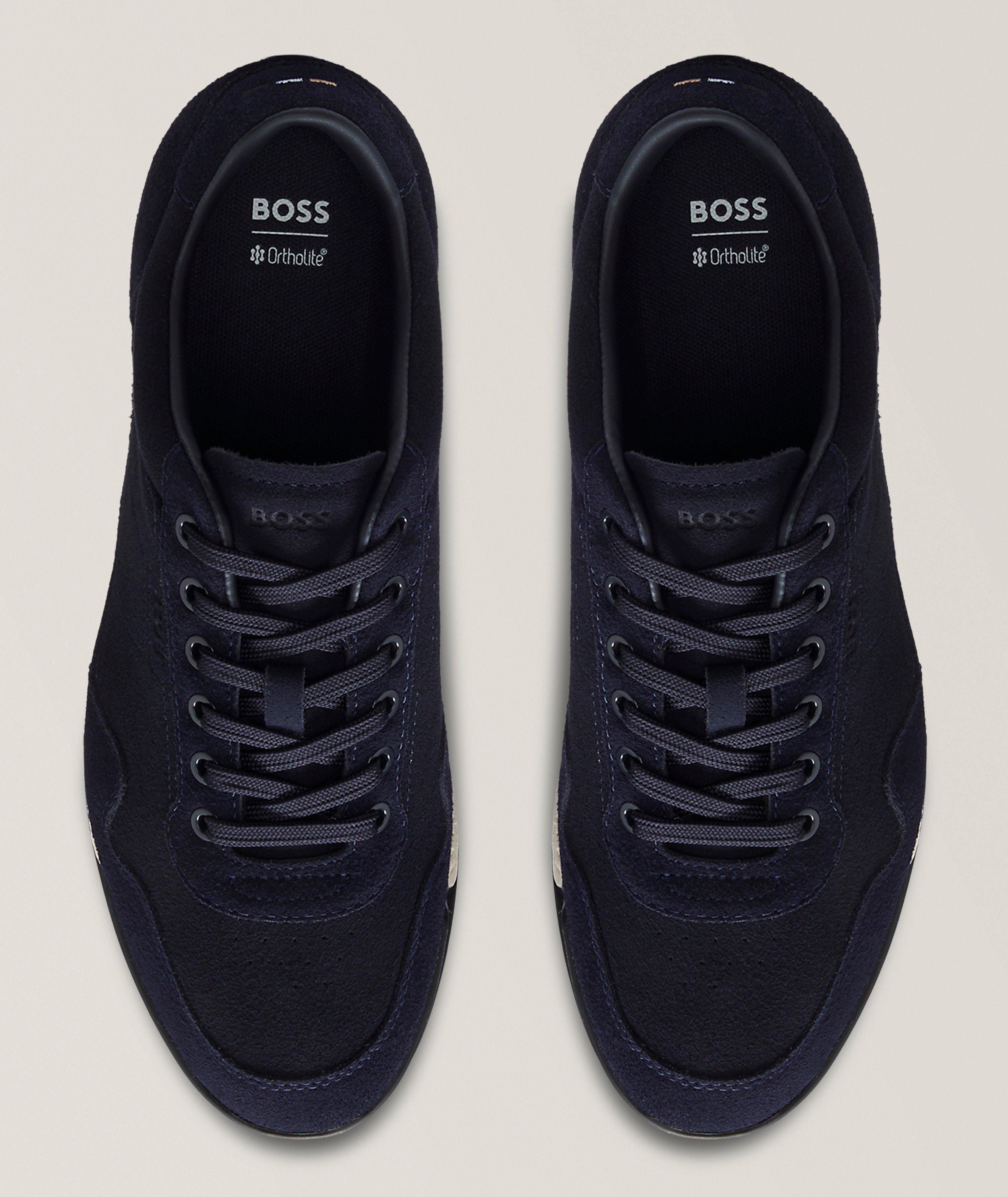 Nitan Low-Top Suede Sneakers  image 1