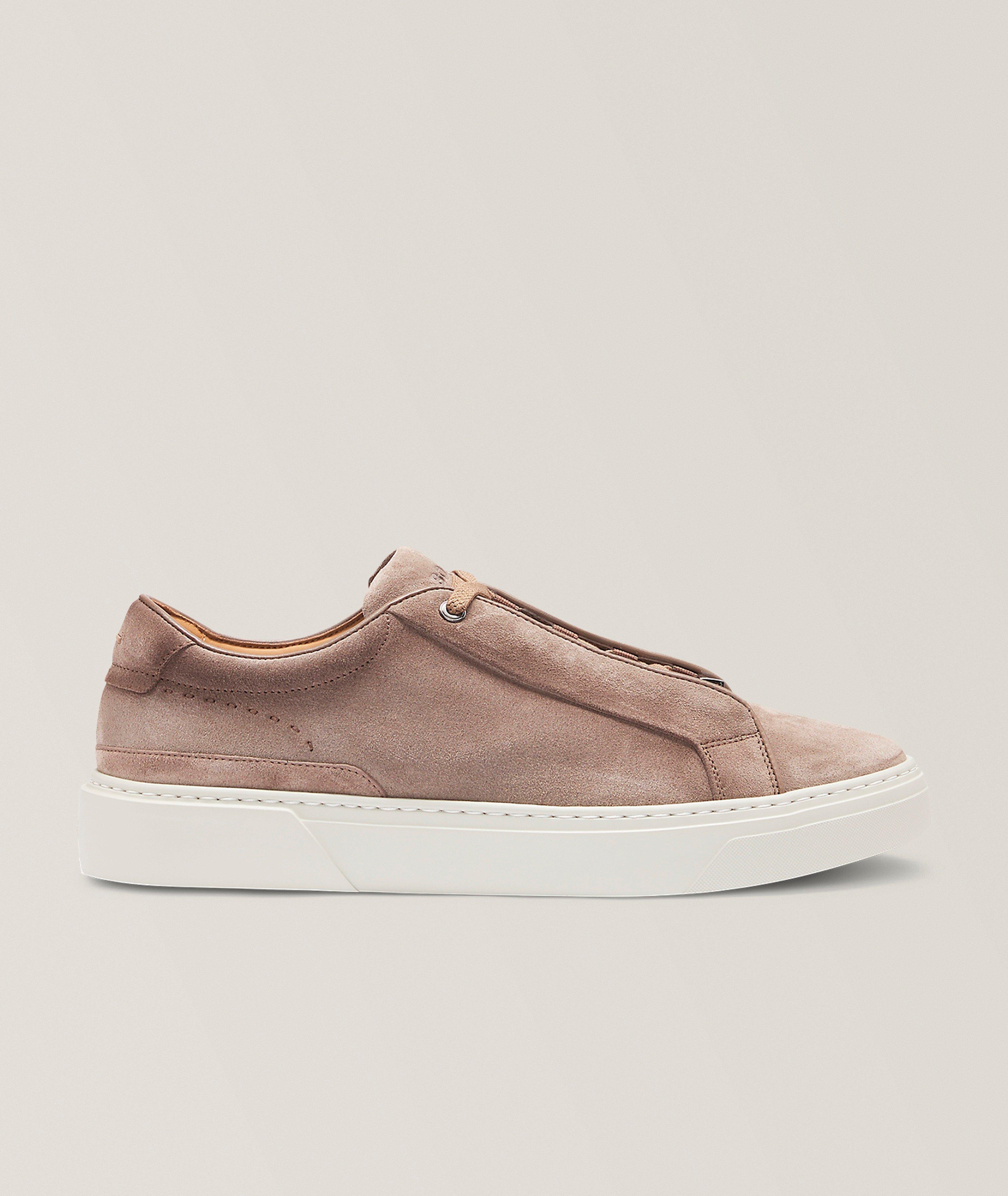 BOSS Gary Suede Tennis Sneakers