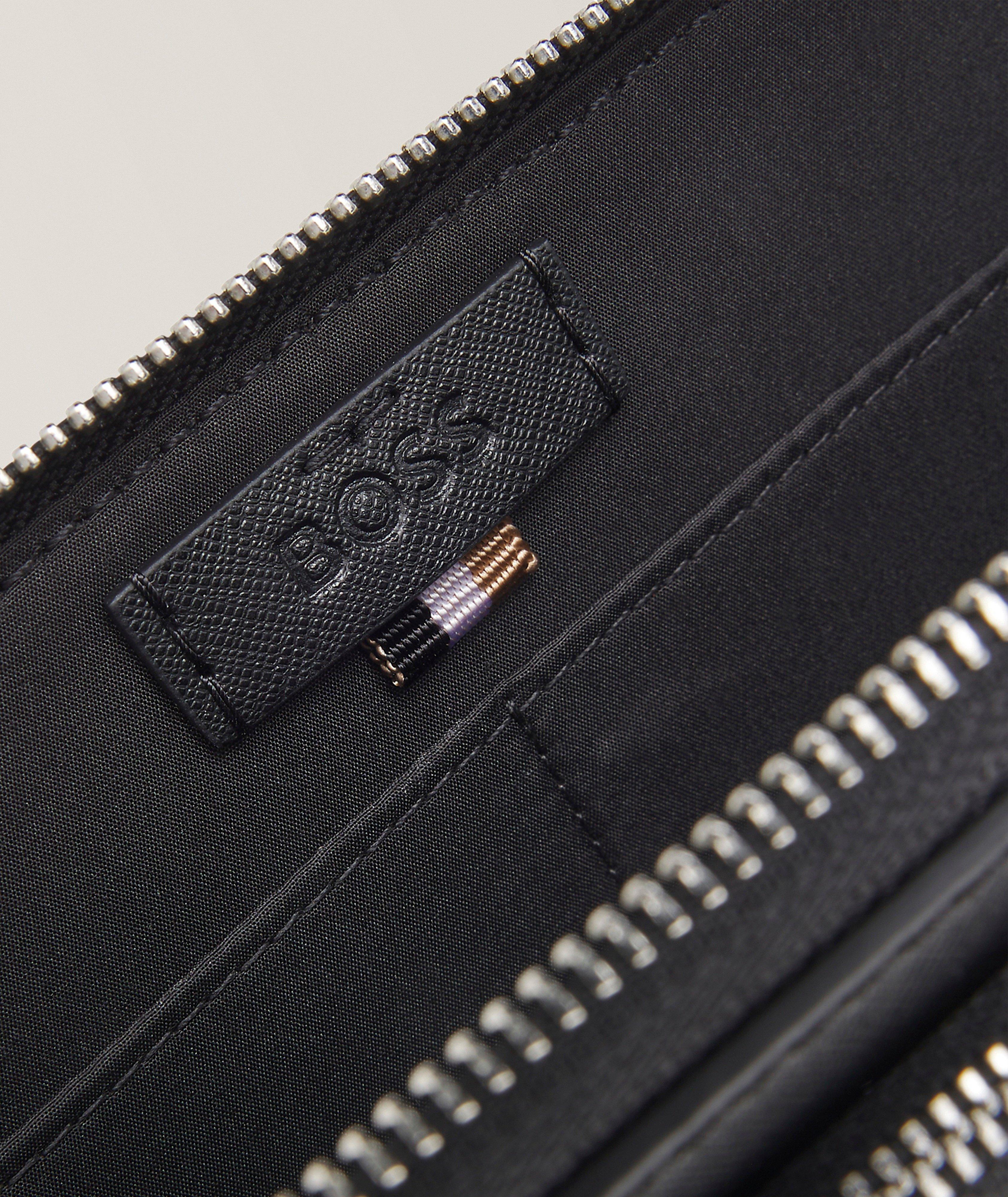 Zair Logo Leather Crossbody Bag  image 1