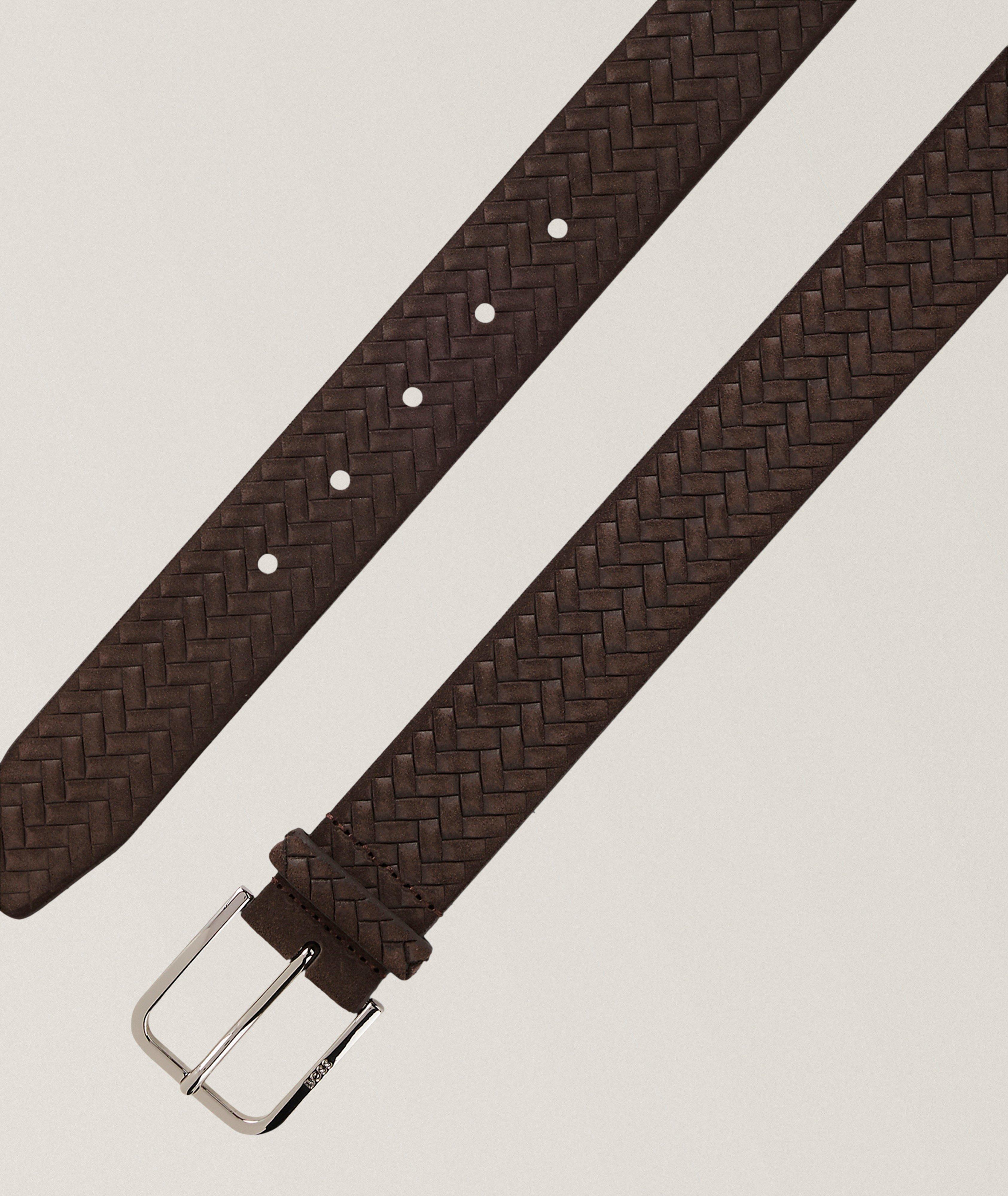 Madison Woven Suede Belt  image 1