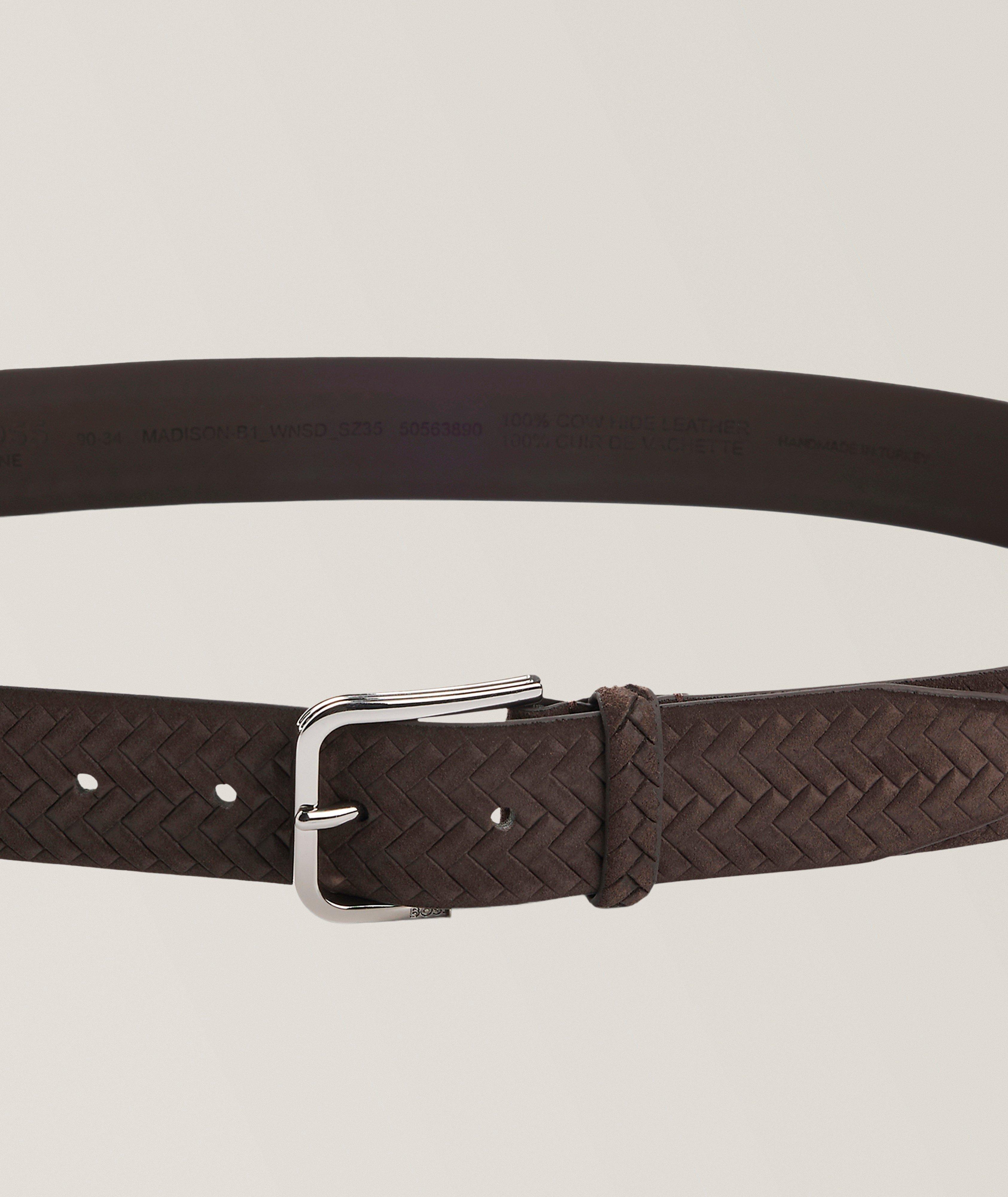 Madison Woven Suede Belt  image 2