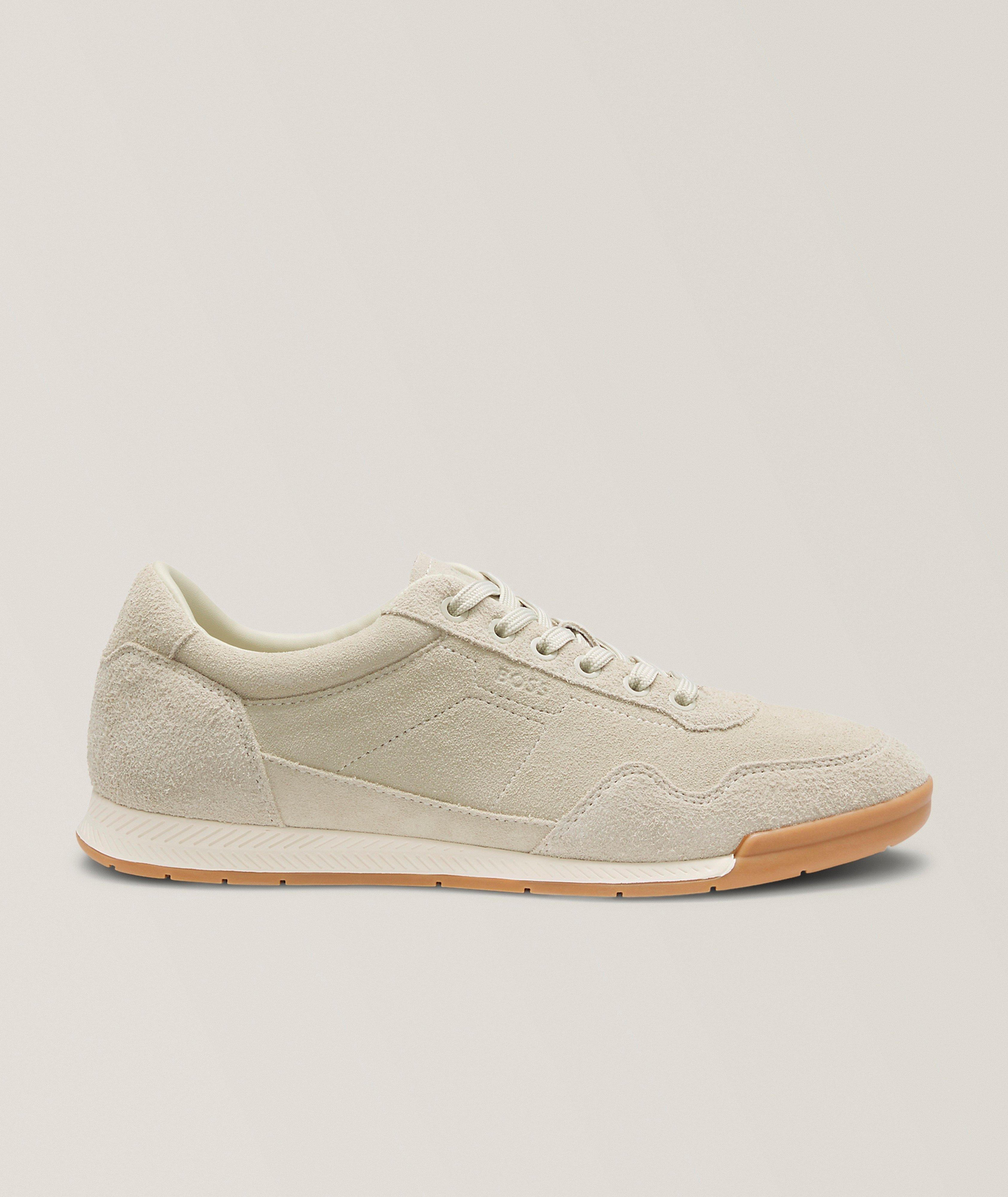 BOSS Nitan Suede Sneakers