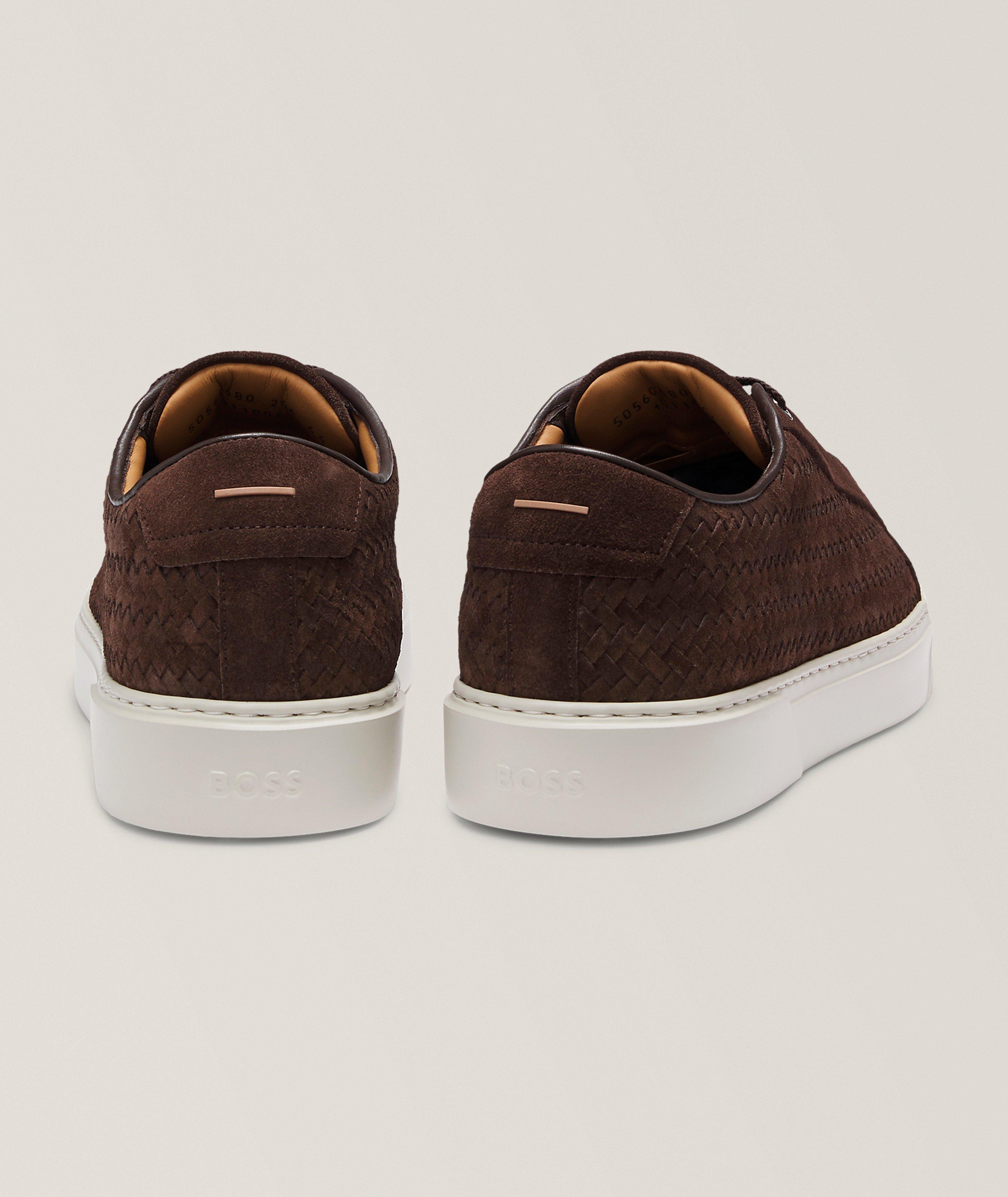 Gary Woven Suede Tennis Sneakers image 2