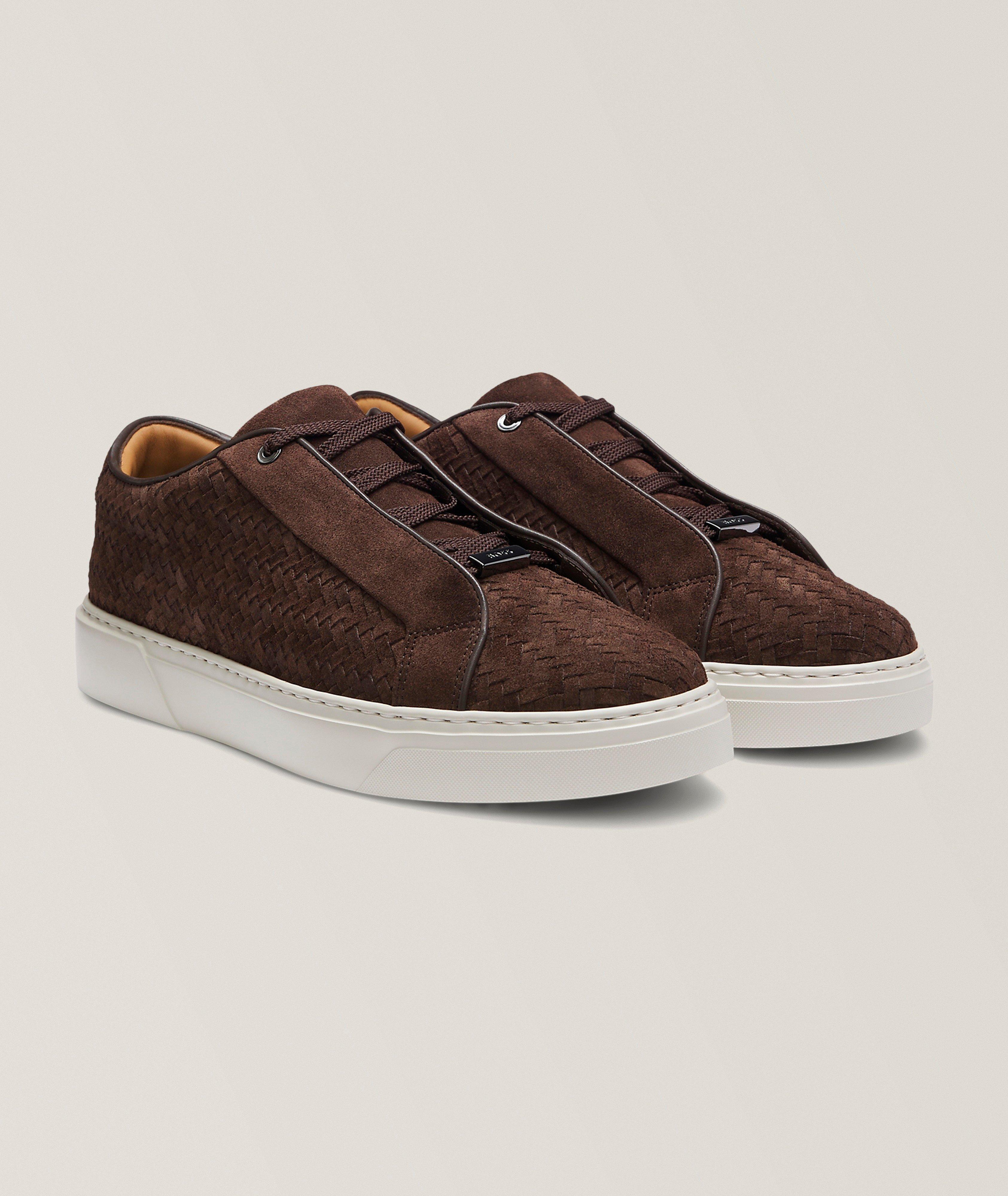 Gary Woven Suede Tennis Sneakers image 3