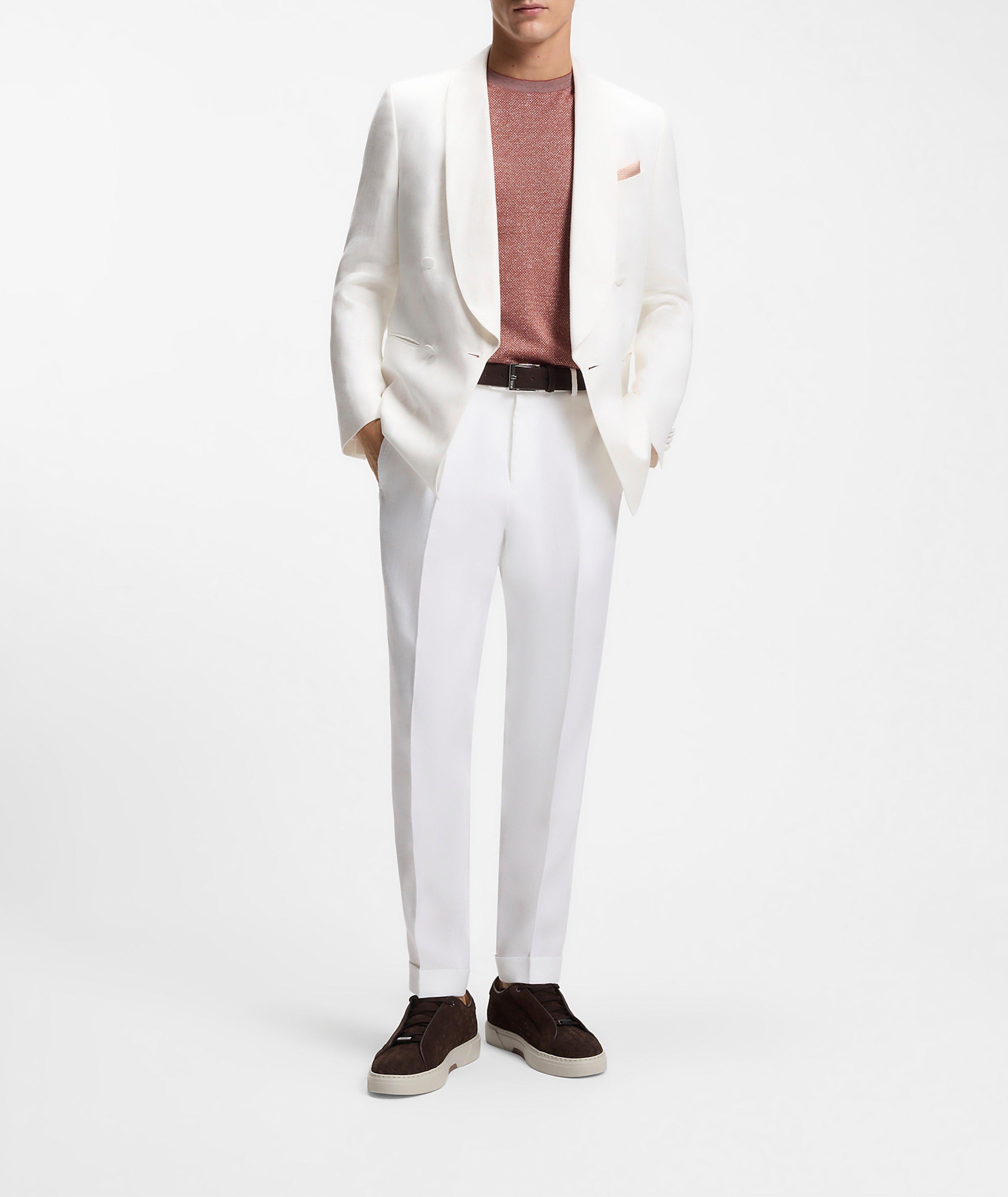 Gary Woven Suede Tennis Sneakers image 4