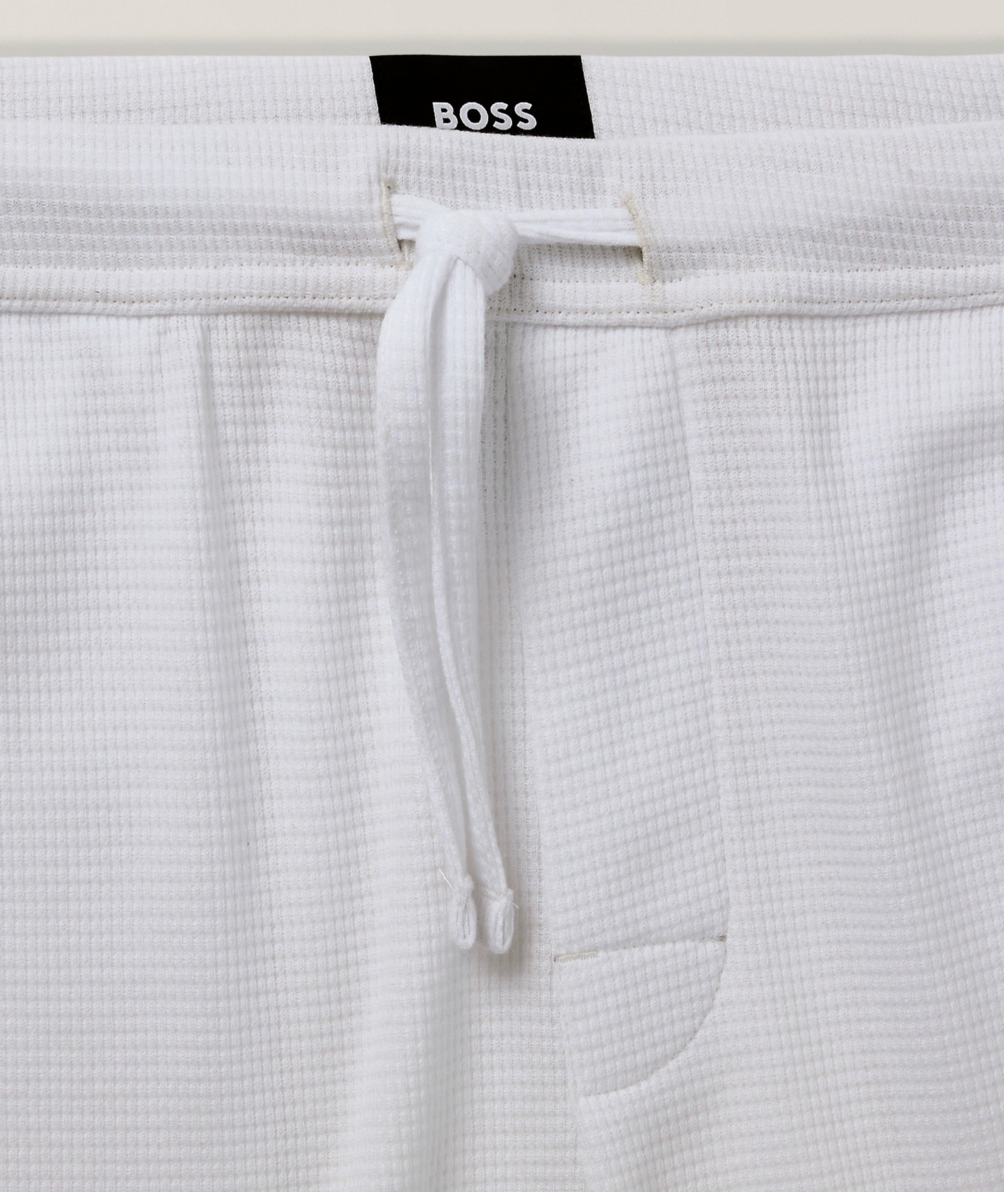 Short de pyjama coton-mélange gaufré image 1