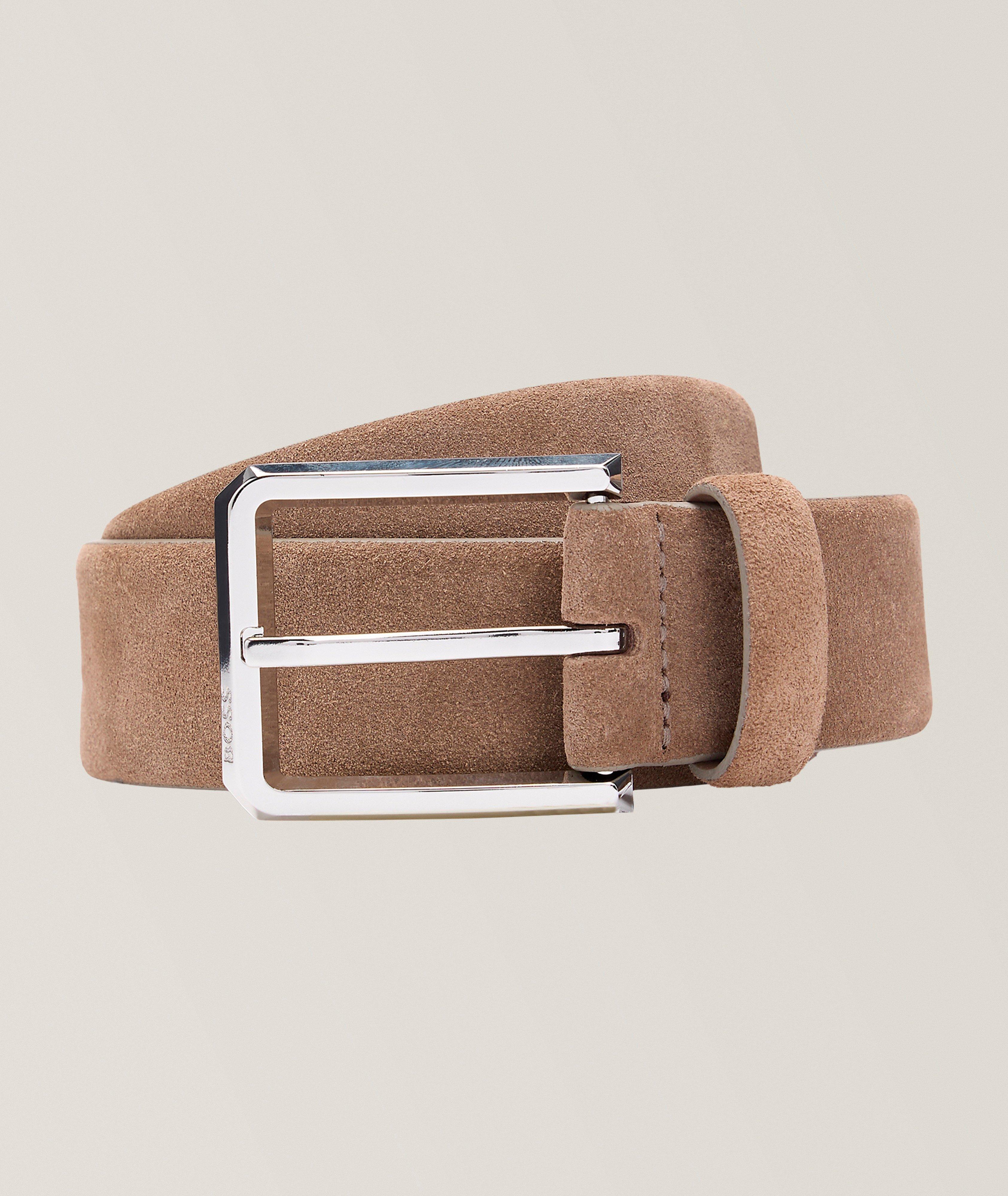 BOSS Caleb Suede Belt 