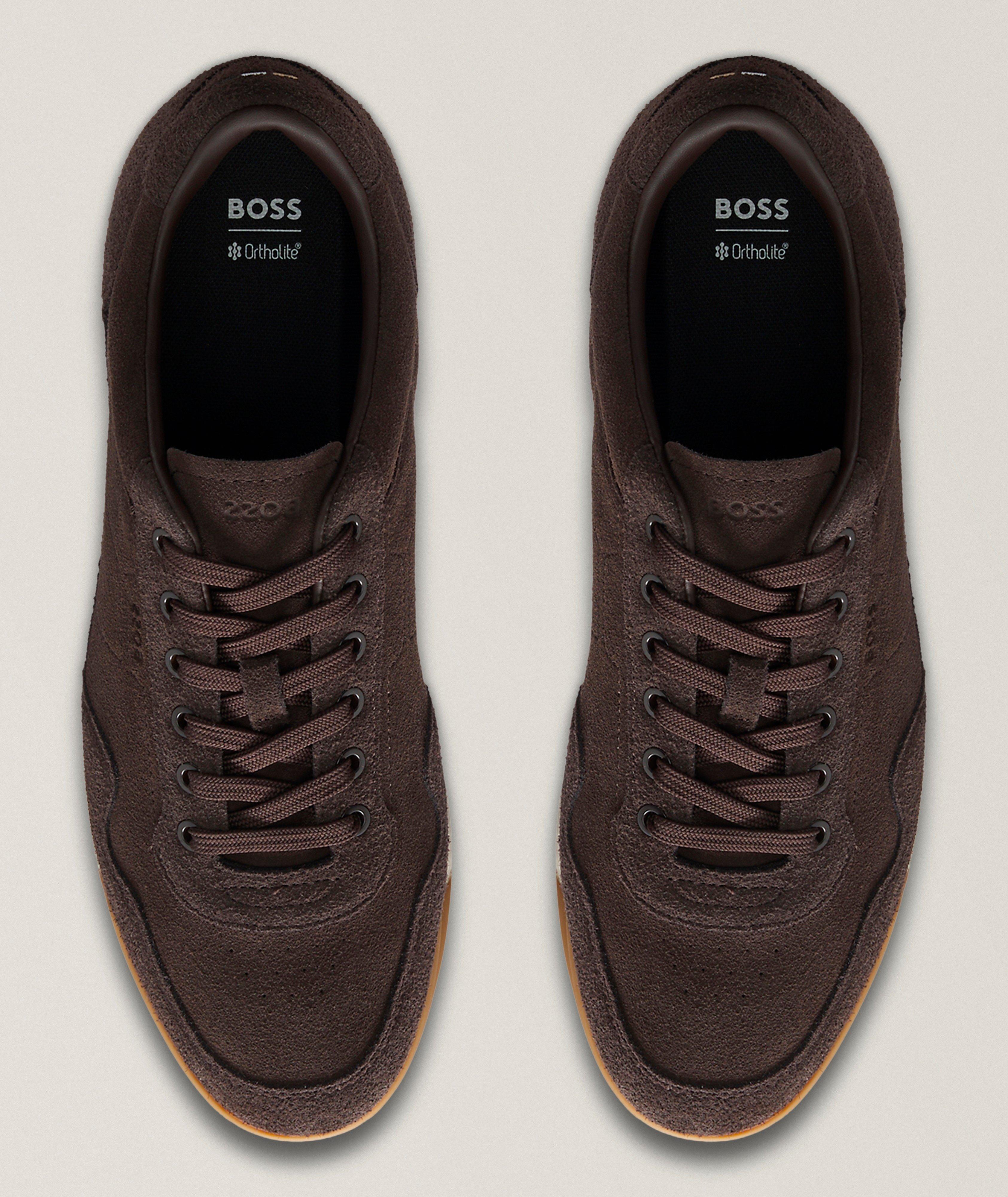 Nitan Low-Top Suede Sneakers  image 1