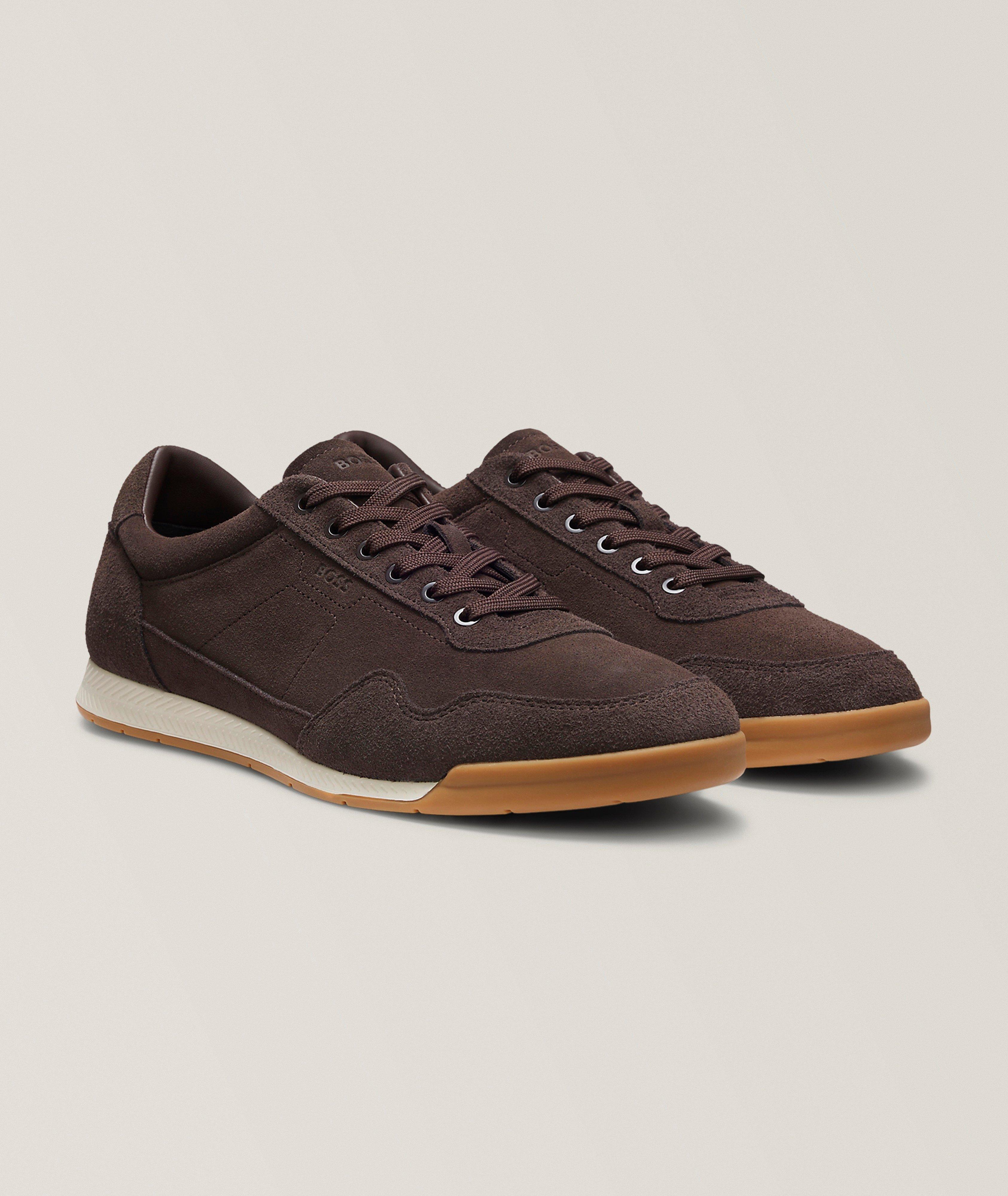 Nitan Low-Top Suede Sneakers  image 3