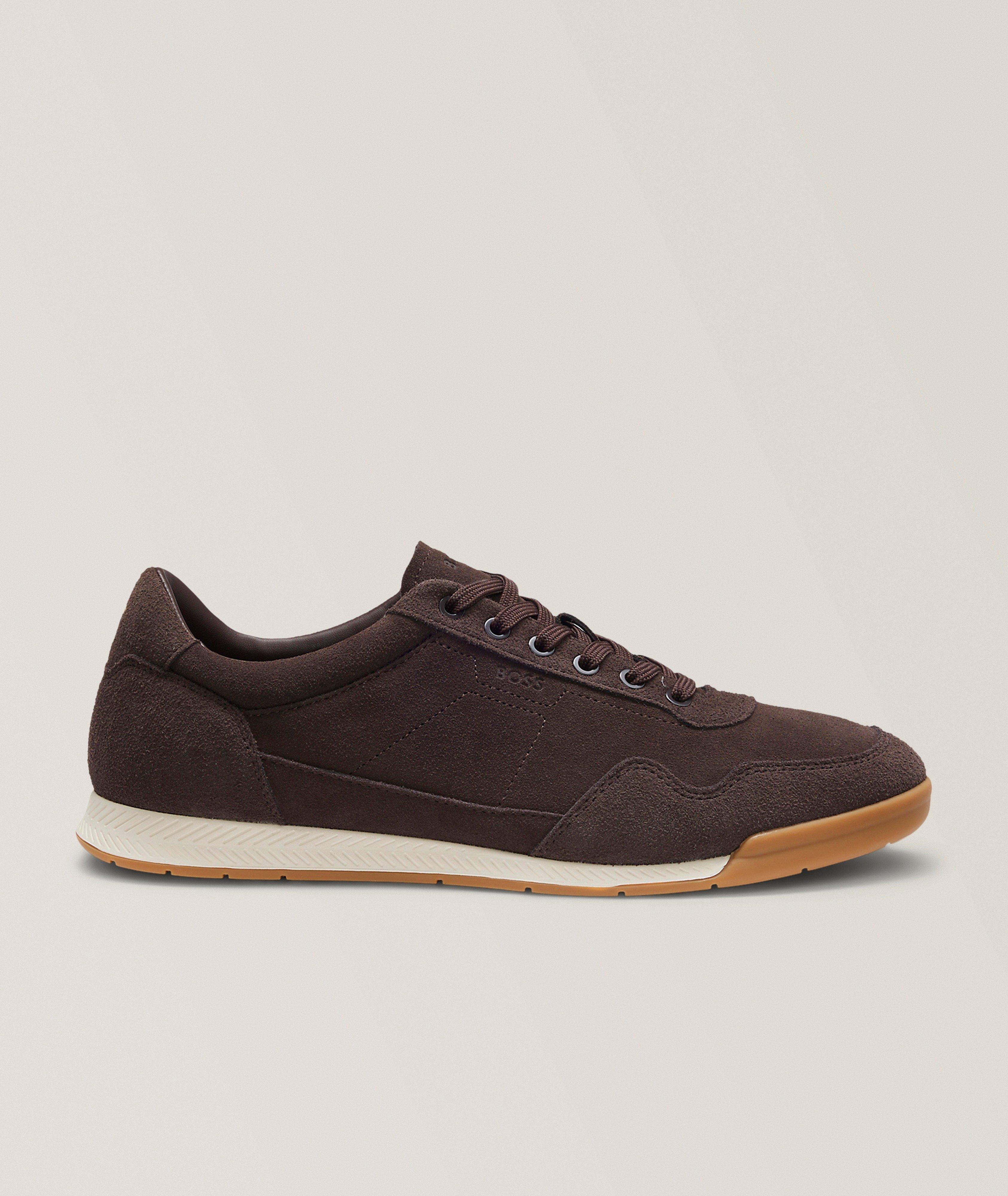 Nitan Low-Top Suede Sneakers  image 0