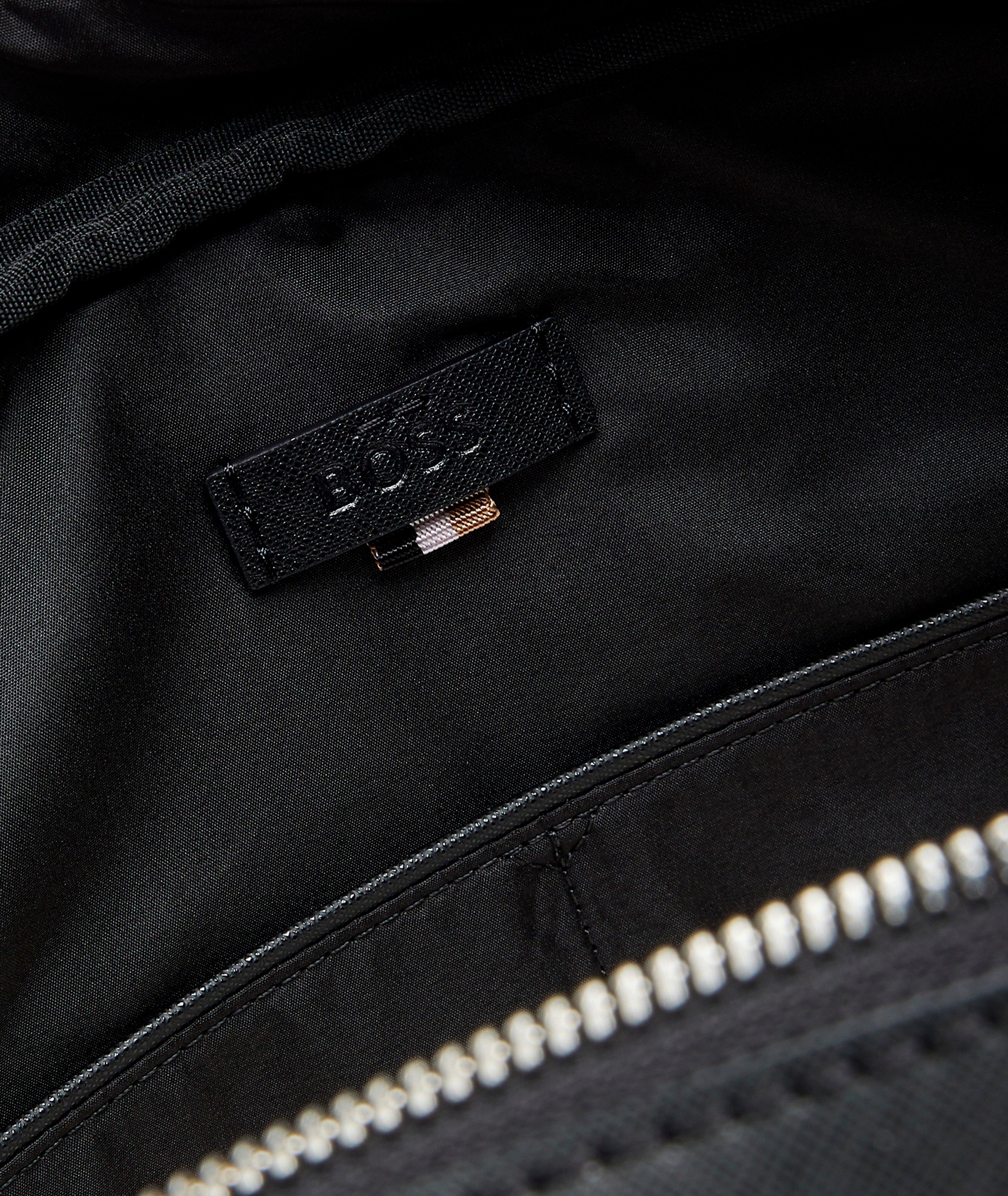 Zair Foil Logo Leather Document Case image 2