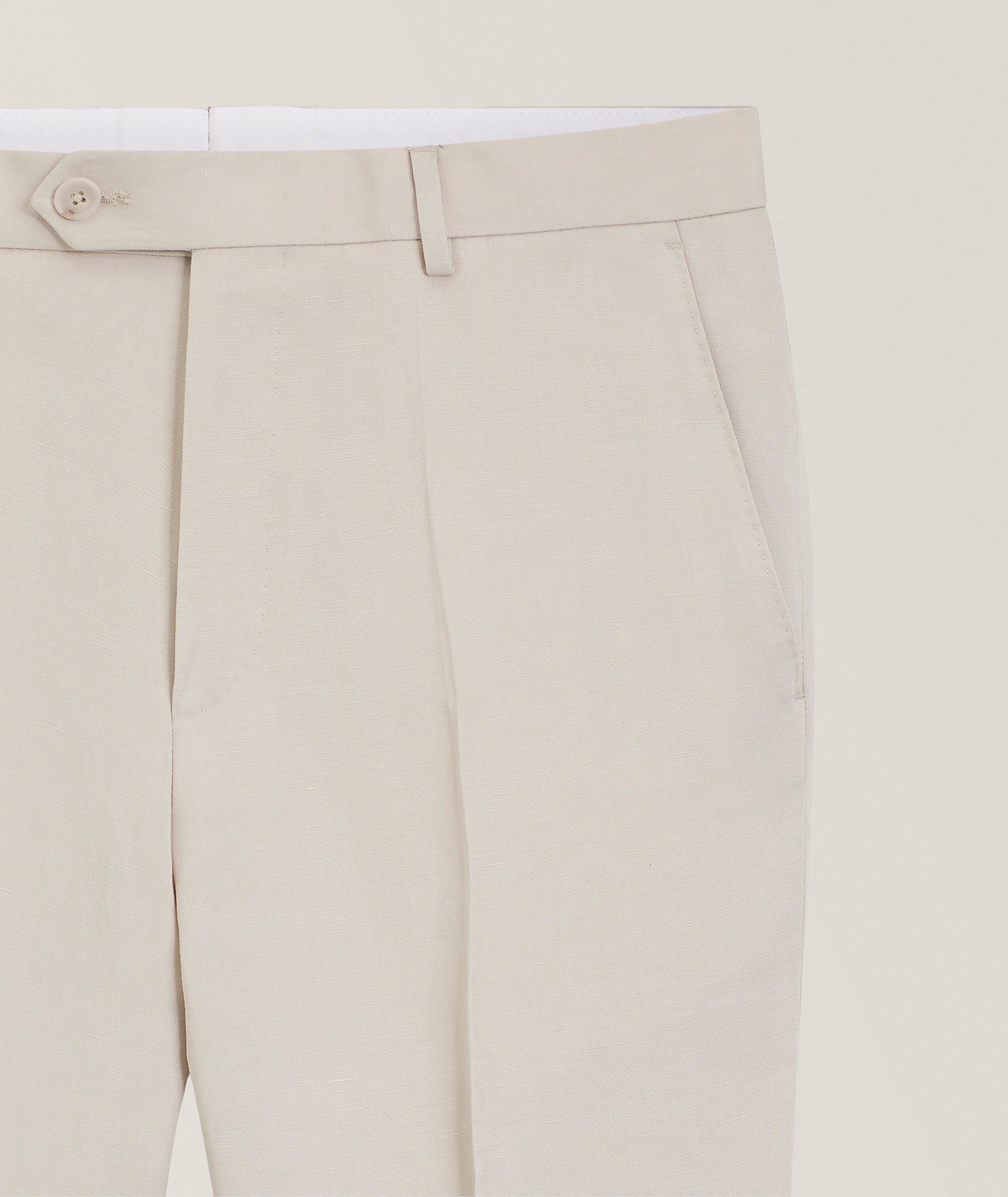 BOSS BY BECKHAM Linen-Blend Dress Pants  image 1